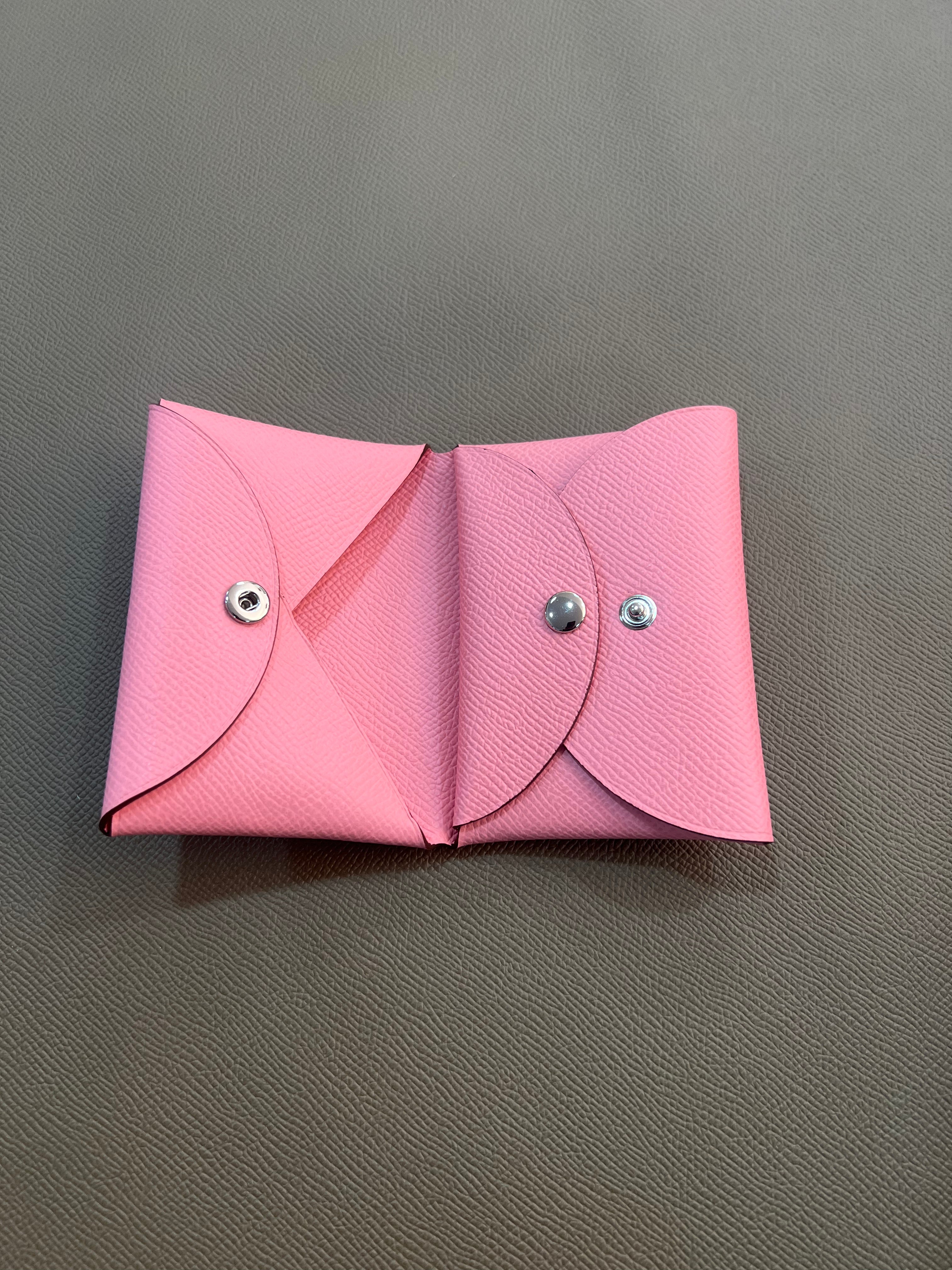 Classic Envelope Card Holder – Epsom Leather