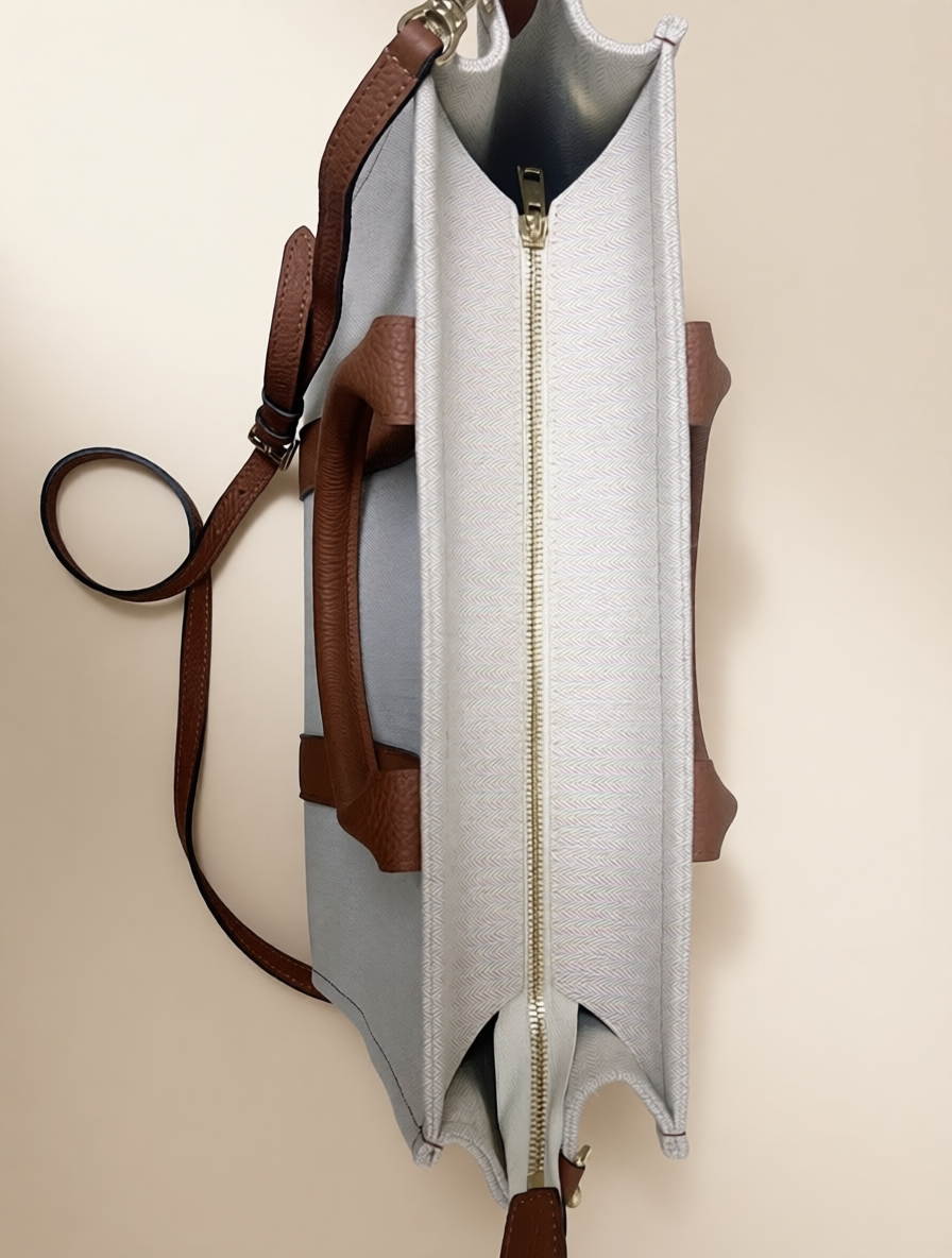 Upcycled Hermès Dust Bag Large Tote