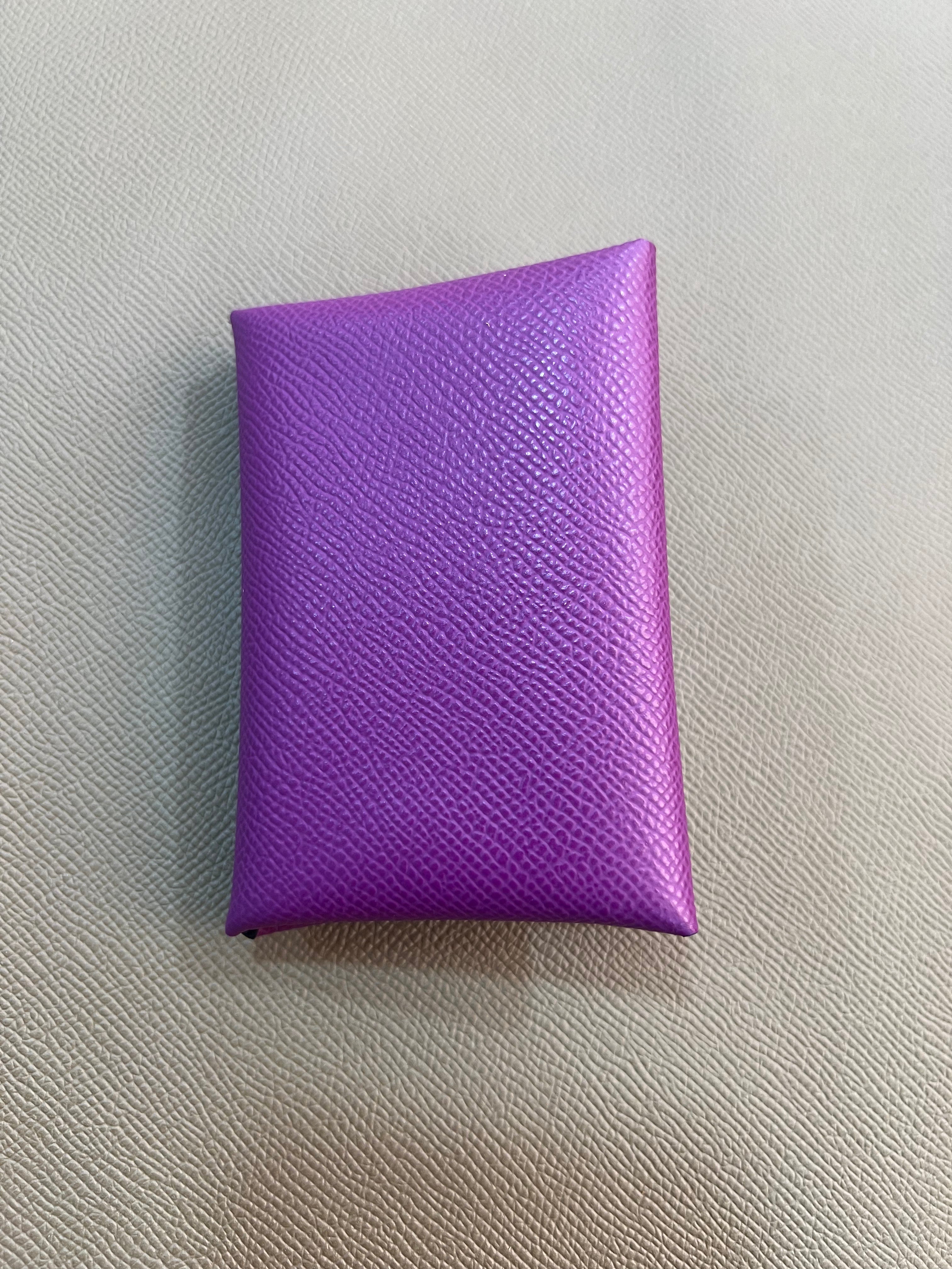 Classic Envelope Card Holder – Epsom Leather
