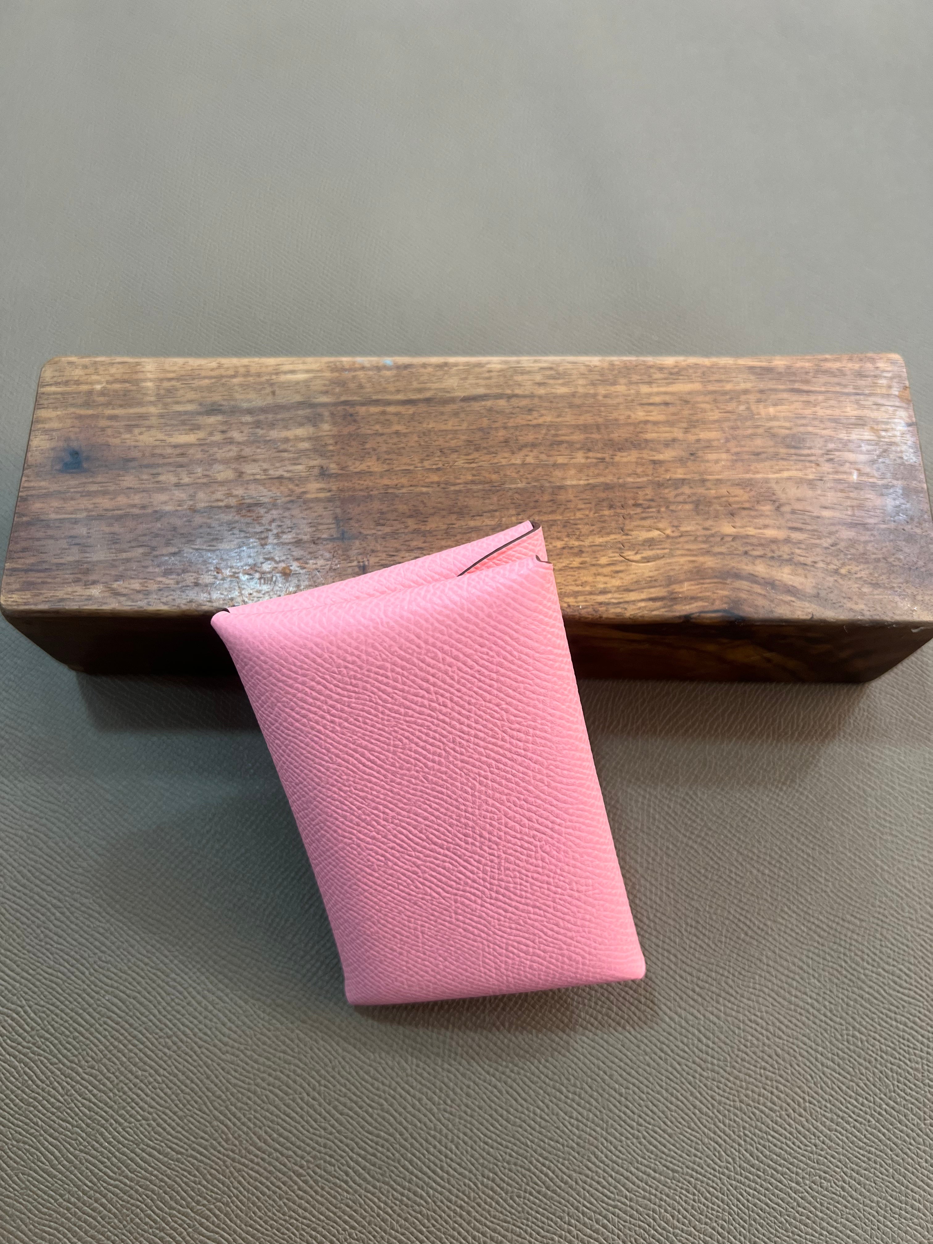 Classic Envelope Card Holder – Epsom Leather