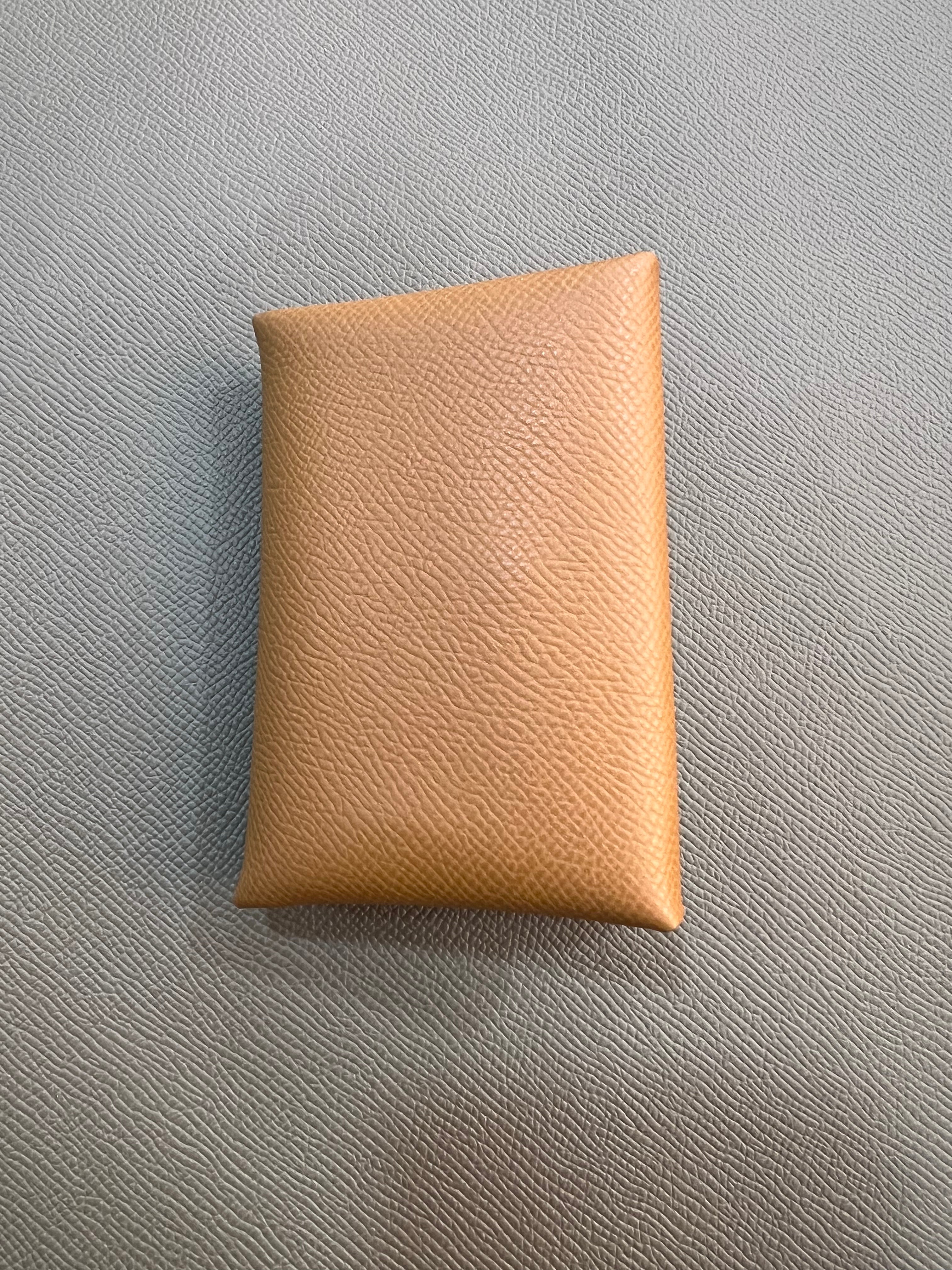 Classic Envelope Card Holder – Epsom Leather