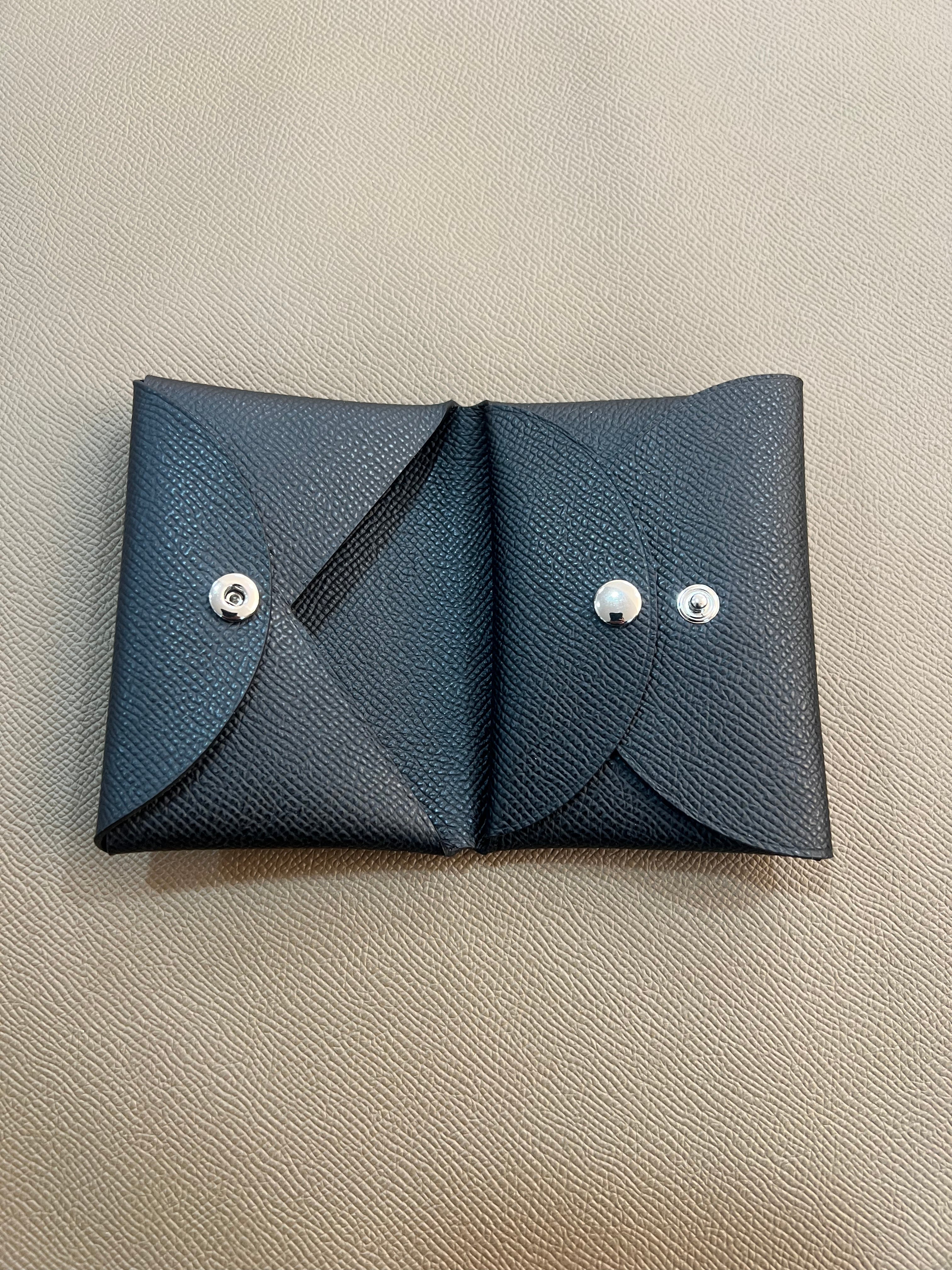 Classic Envelope Card Holder – Epsom Leather