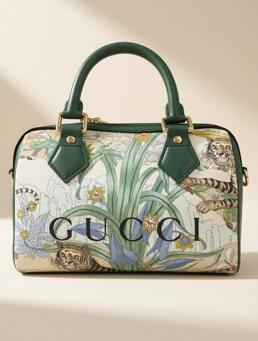 Upcycled Gucci Dust Bag Handbag