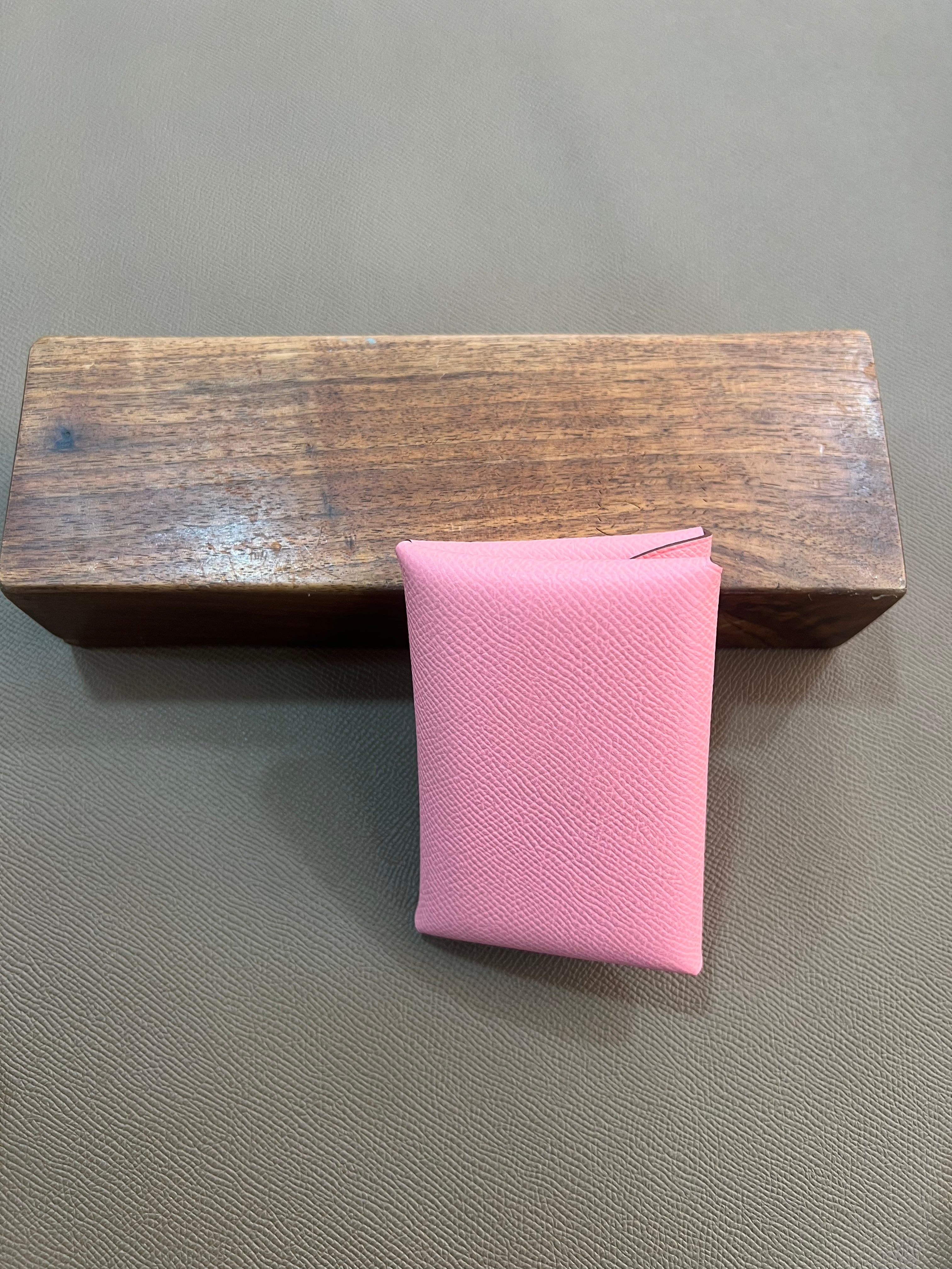 Classic Envelope Card Holder – Epsom Leather