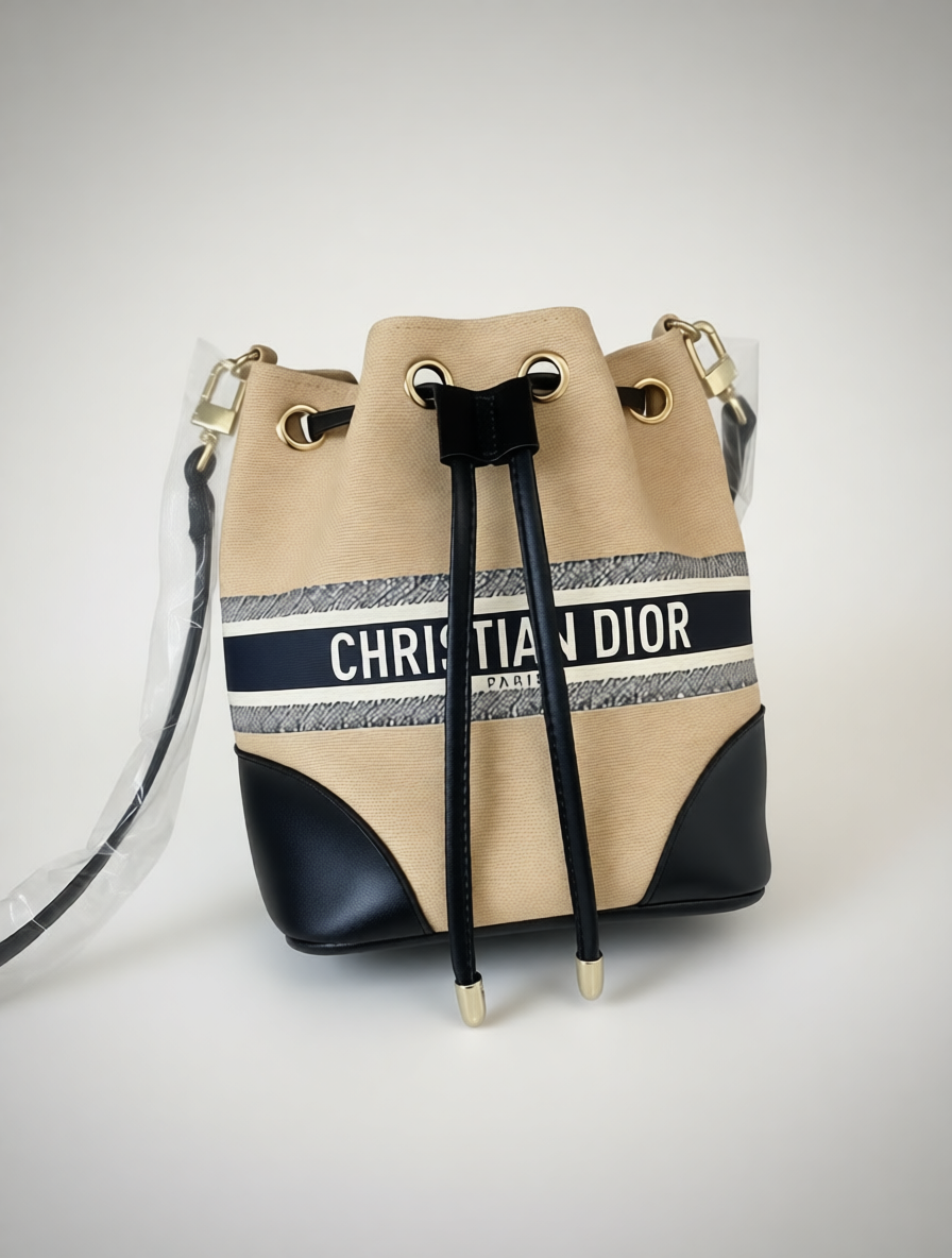 Reimagined Elegance: The Dior Bucket Bag Redux