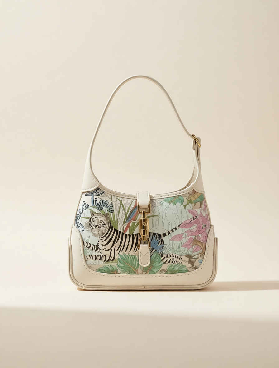 Upcycled Gucci Dust Bag Shoulder Bag