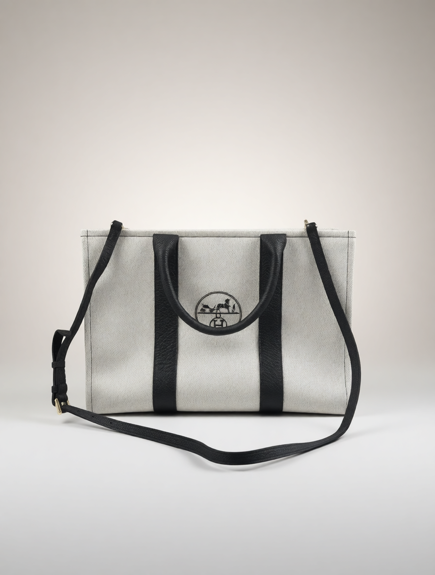 Upcycled Hermès Dust Bag Large Tote