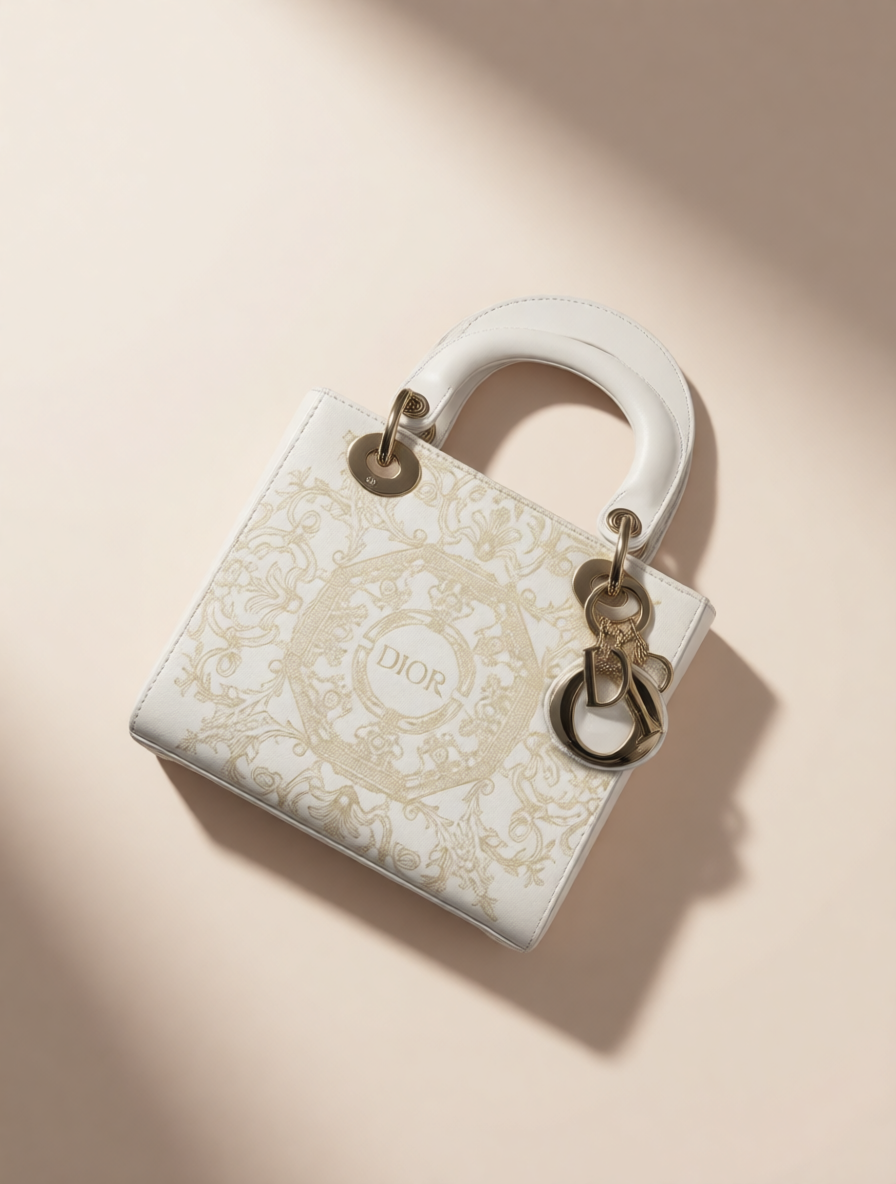 Upcycled Dior Dust Bag Lady Dior Bag-Upgraded Version