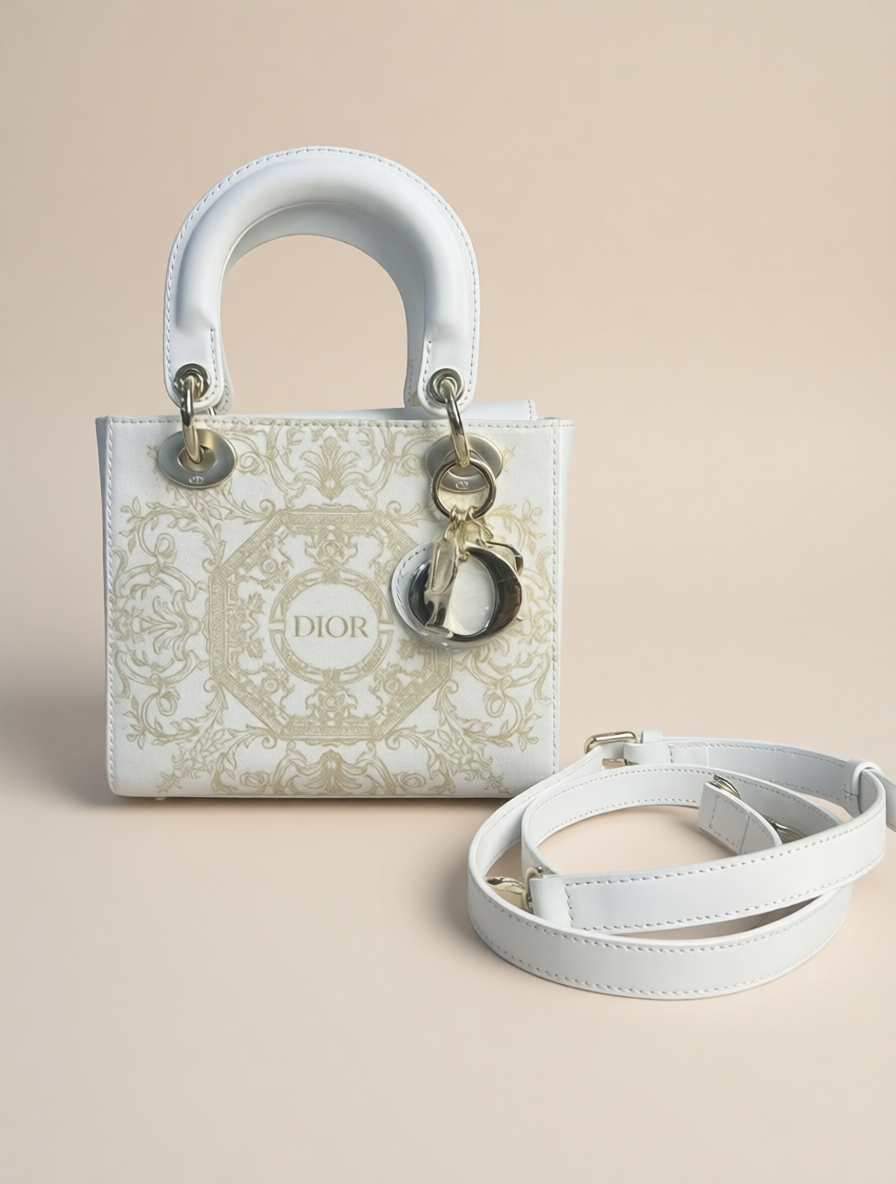 Upcycled Dior Dust Bag Lady Dior Bag-Upgraded Version