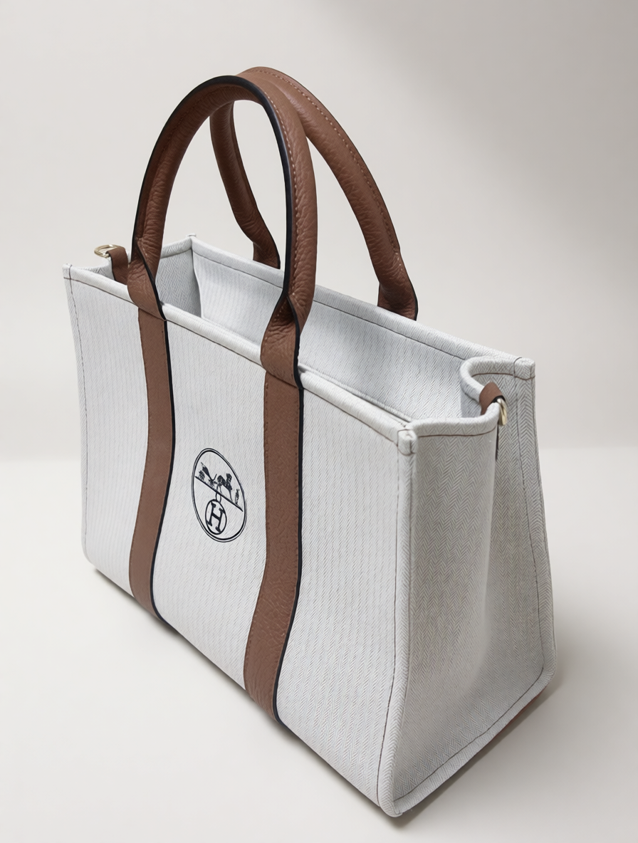 Upcycled Hermès Dust Bag Large Tote