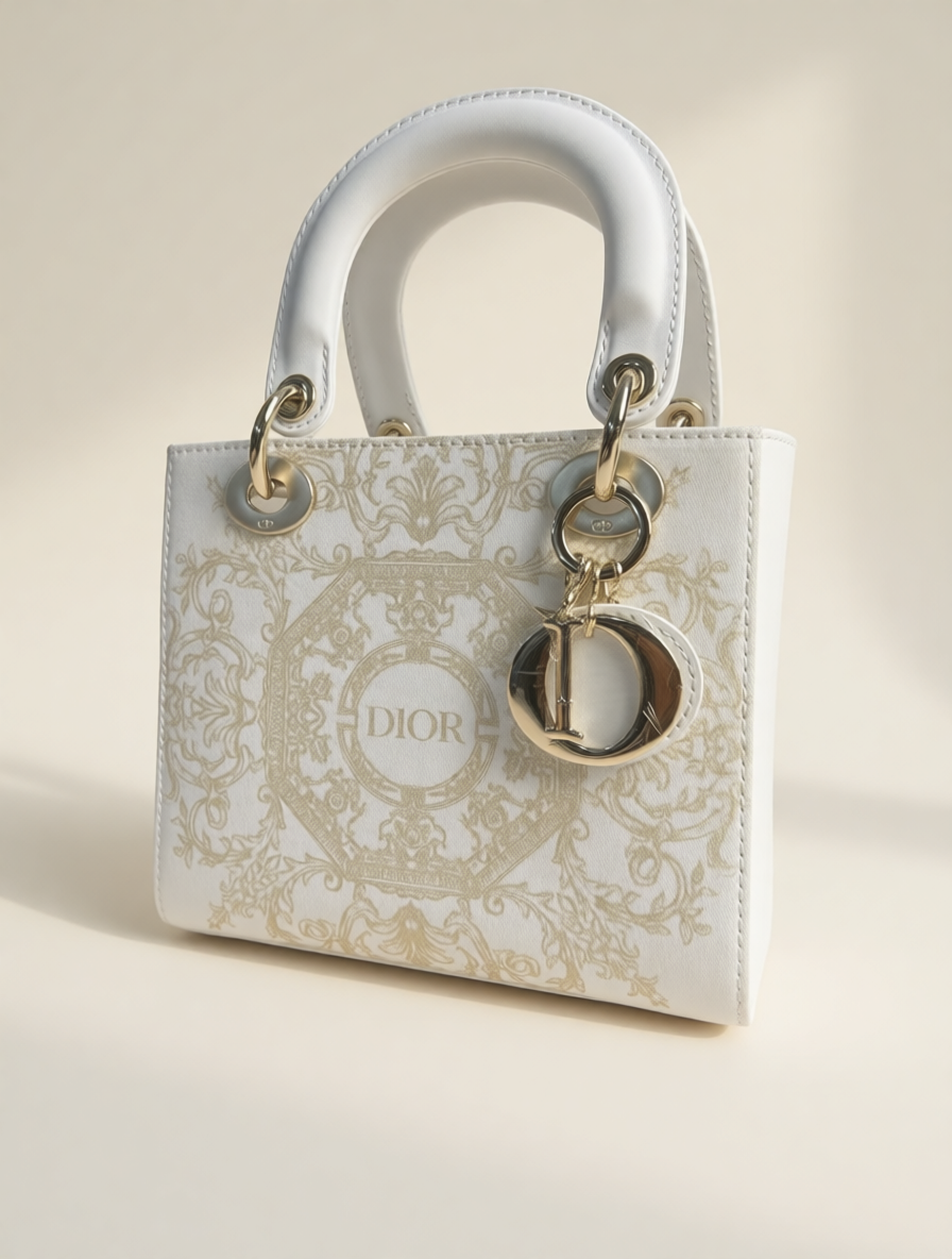 Upcycled Dior Dust Bag Lady Dior Bag-Upgraded Version