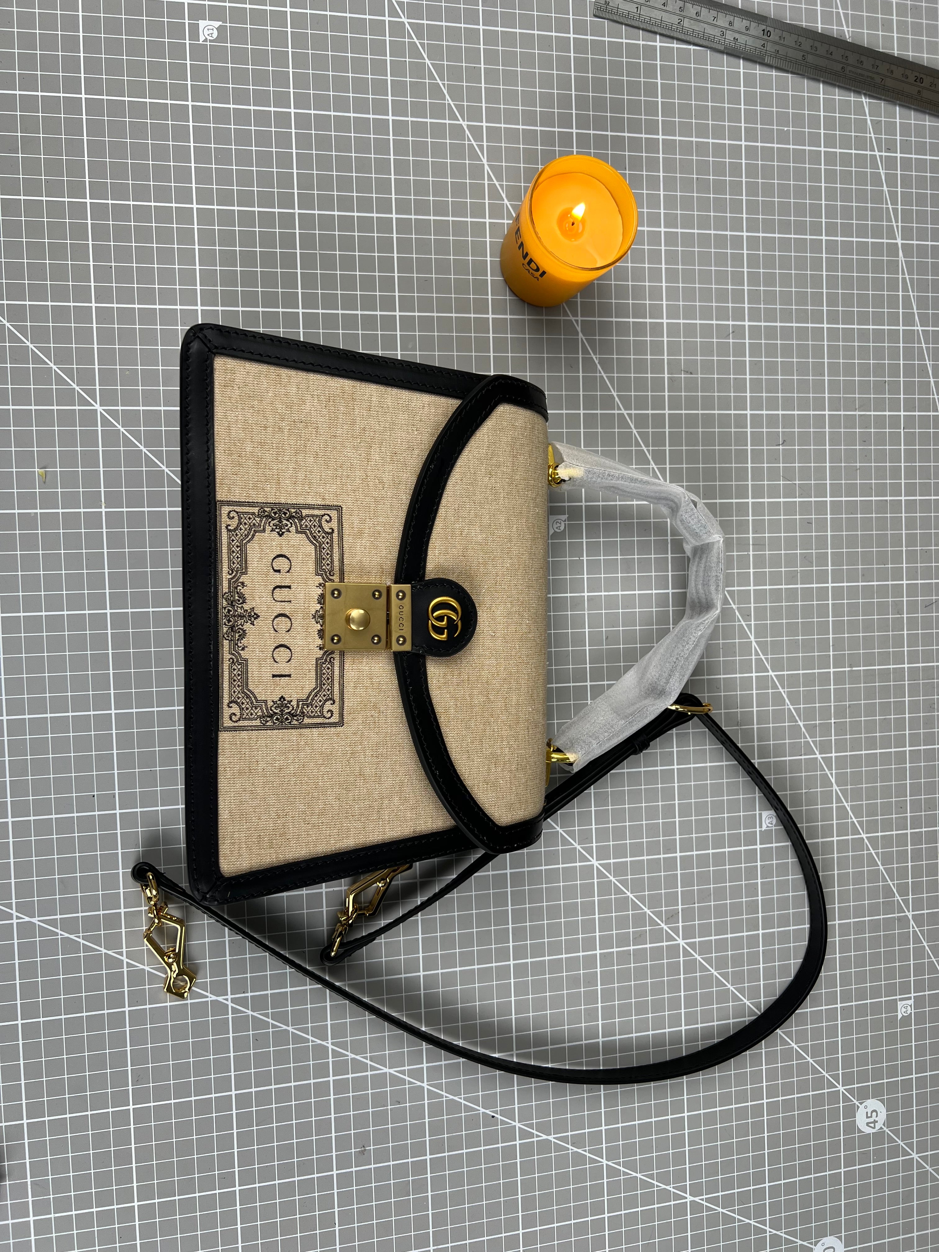 Sustainable Luxury: The Upcycled Gucci Dust Bag Handbag