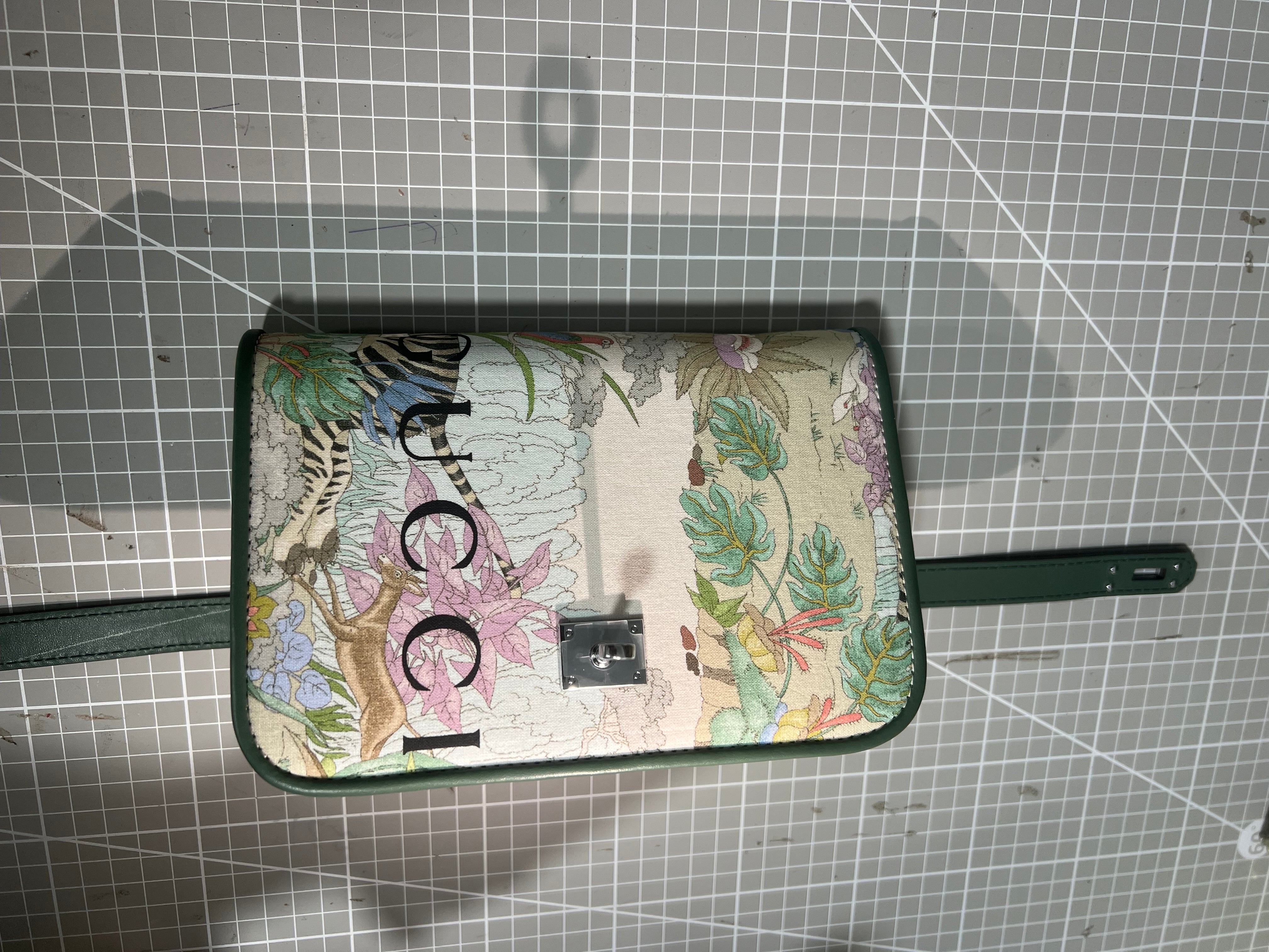 Upcycled Gucci Dust Bag Journal