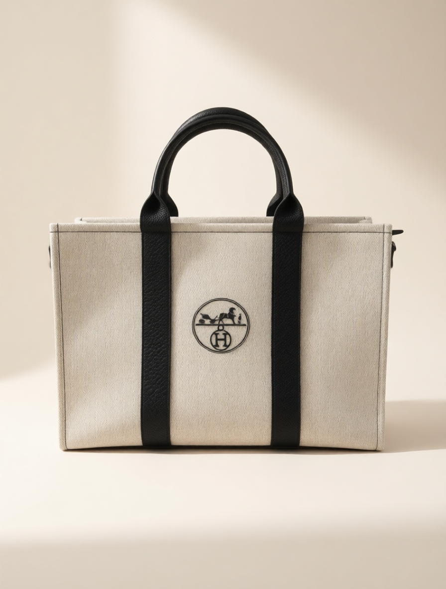 Upcycled Hermès Dust Bag Large Tote