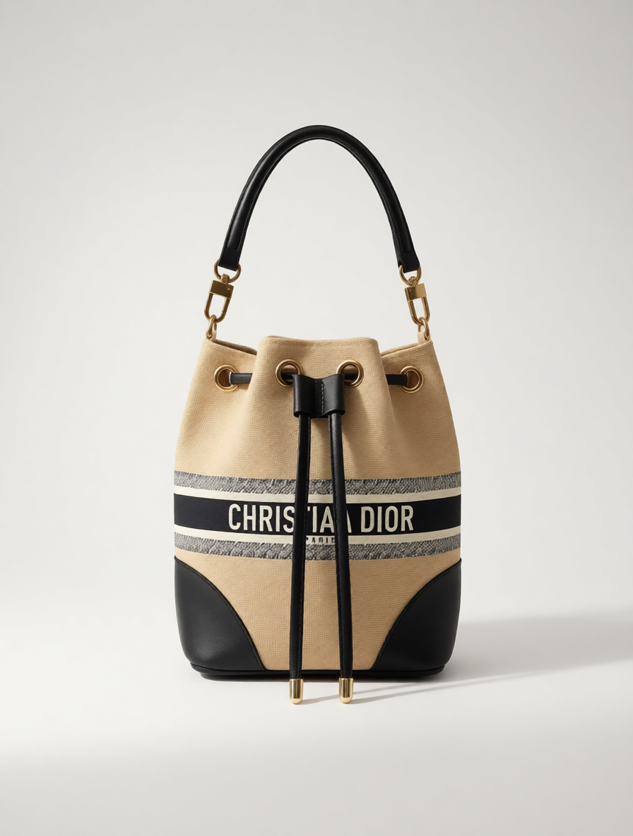 Reimagined Elegance: The Dior Bucket Bag Redux