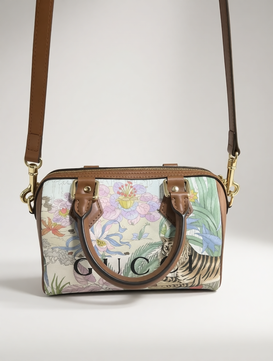 Upcycled Gucci Dust Bag Handbag