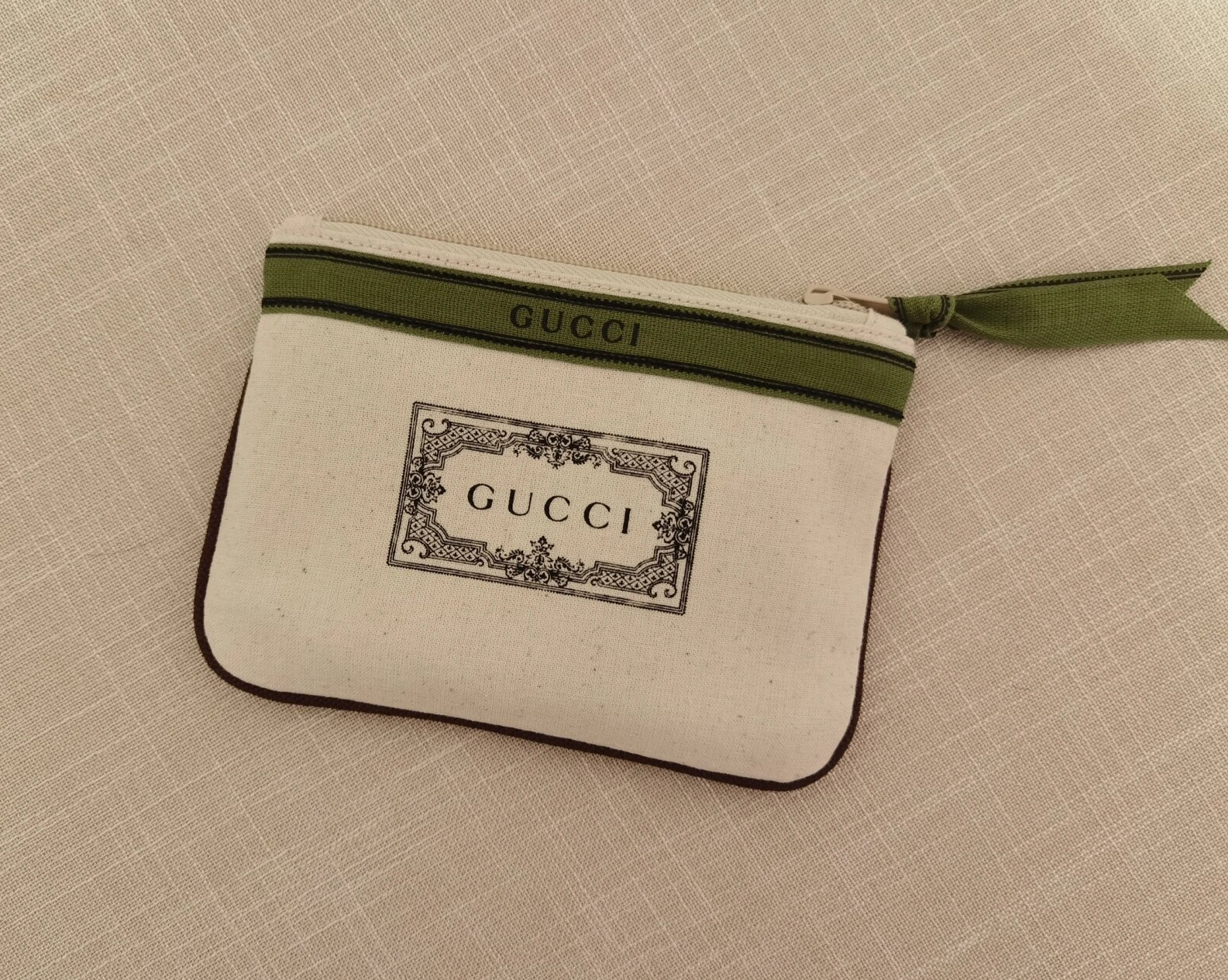 Upcycled Gucci Dust Bag Coin Purse