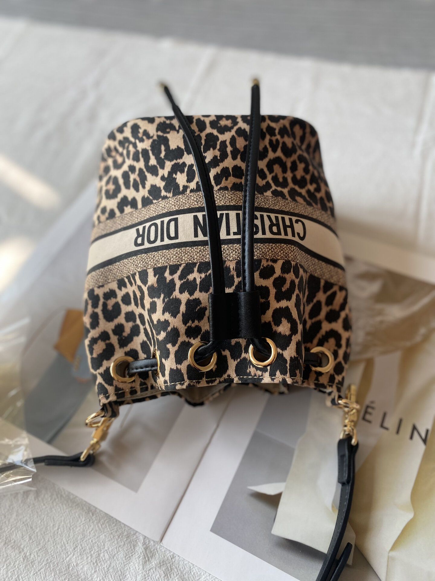 Wild Luxe: The Dior Dust Revival Bucket Bag