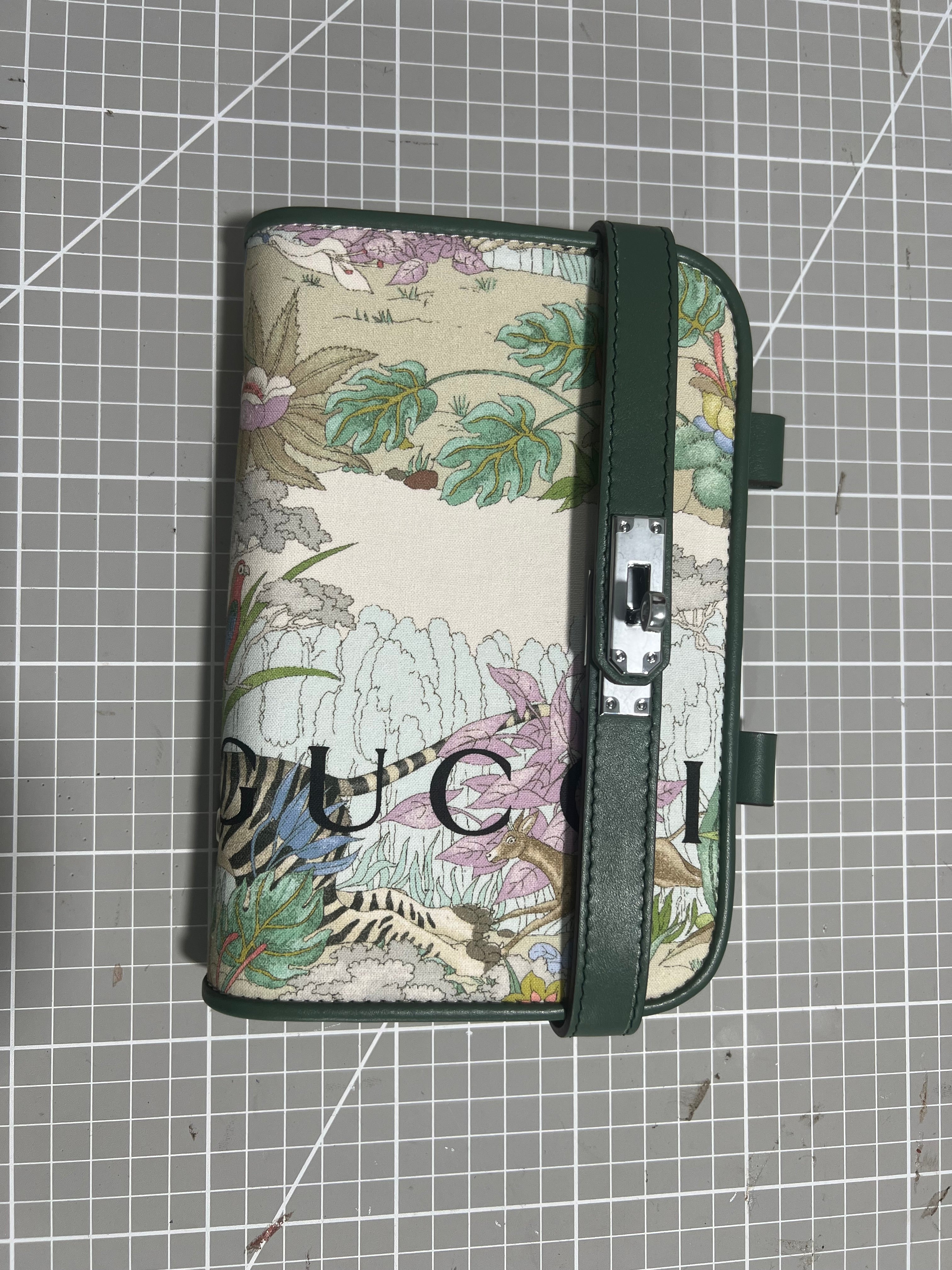 Upcycled Gucci Dust Bag Journal