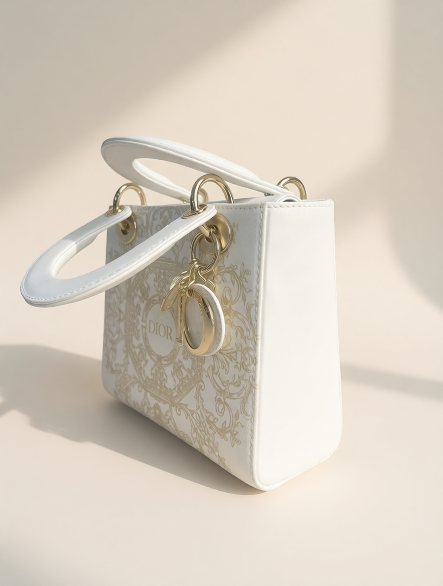 Upcycled Dior Dust Bag Lady Dior Bag-Upgraded Version