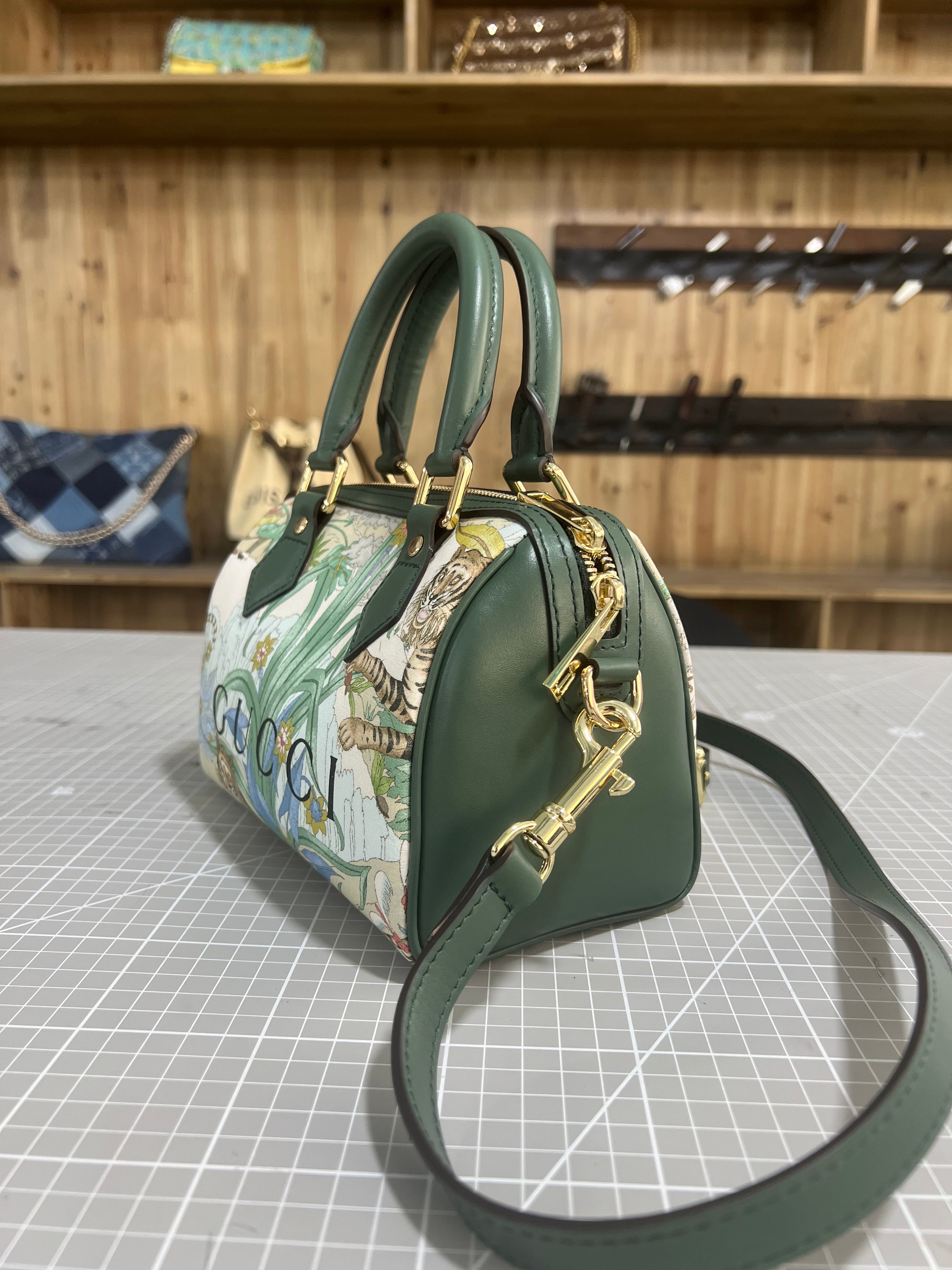 Upcycled Gucci Dust Bag Handbag