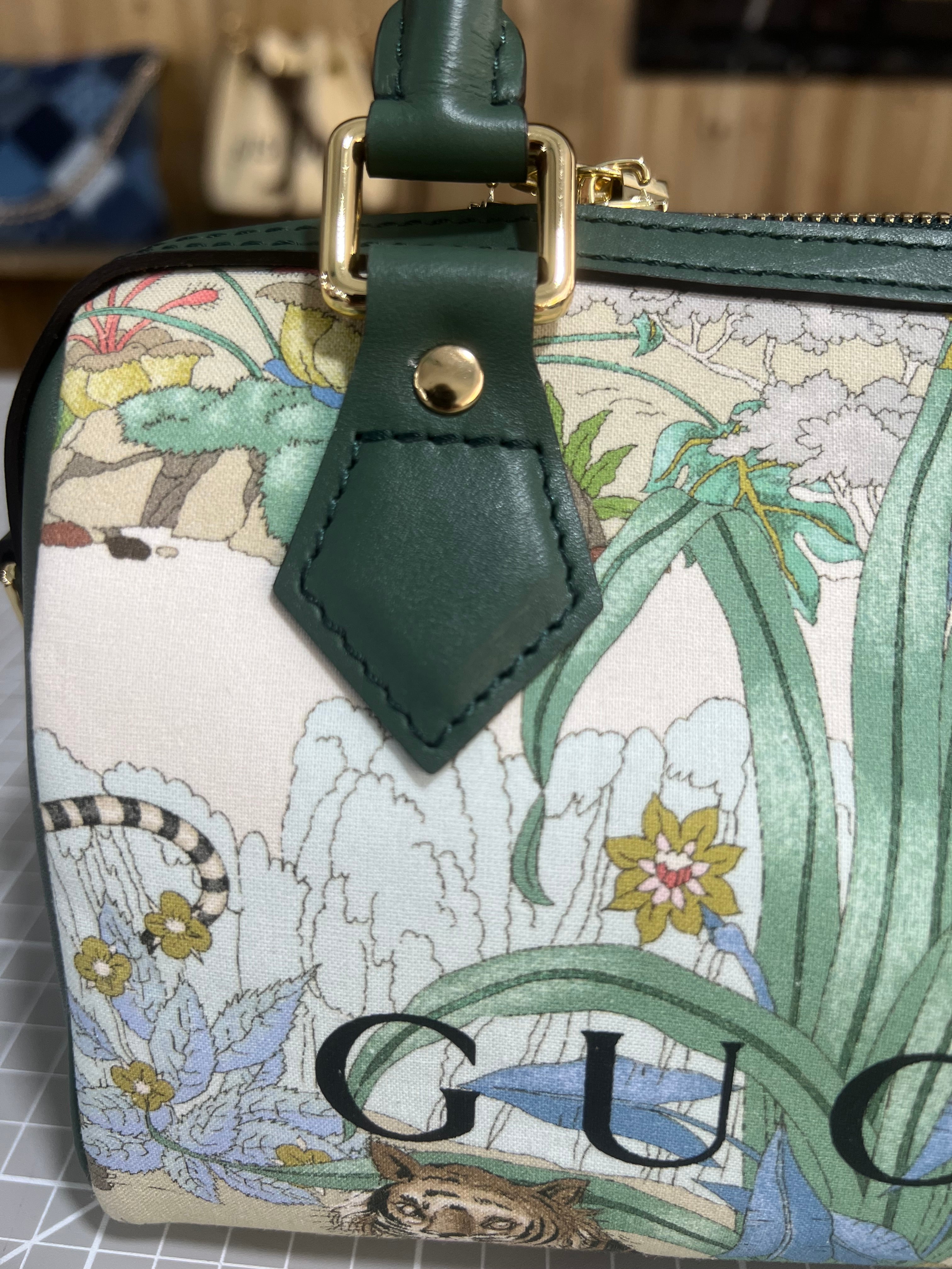 Upcycled Gucci Dust Bag Handbag