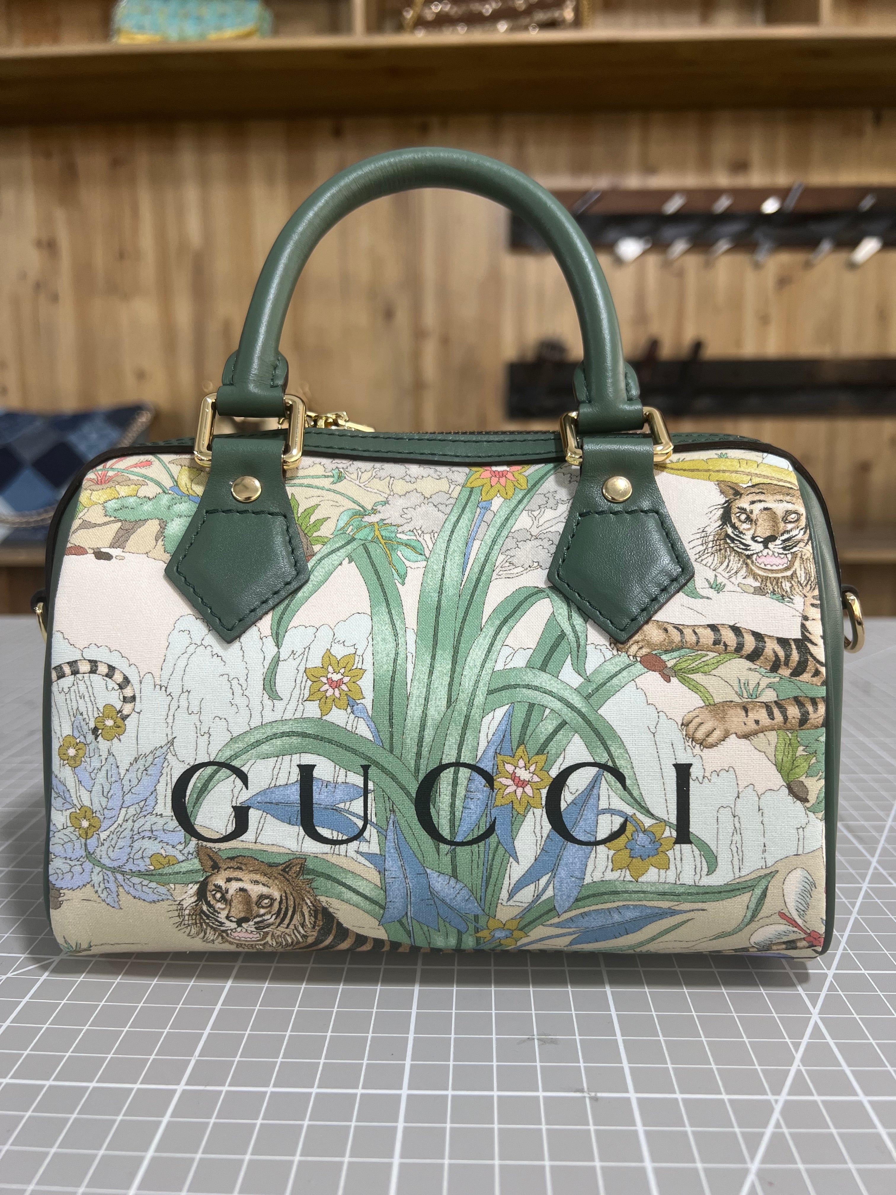 Upcycled Gucci Dust Bag Handbag