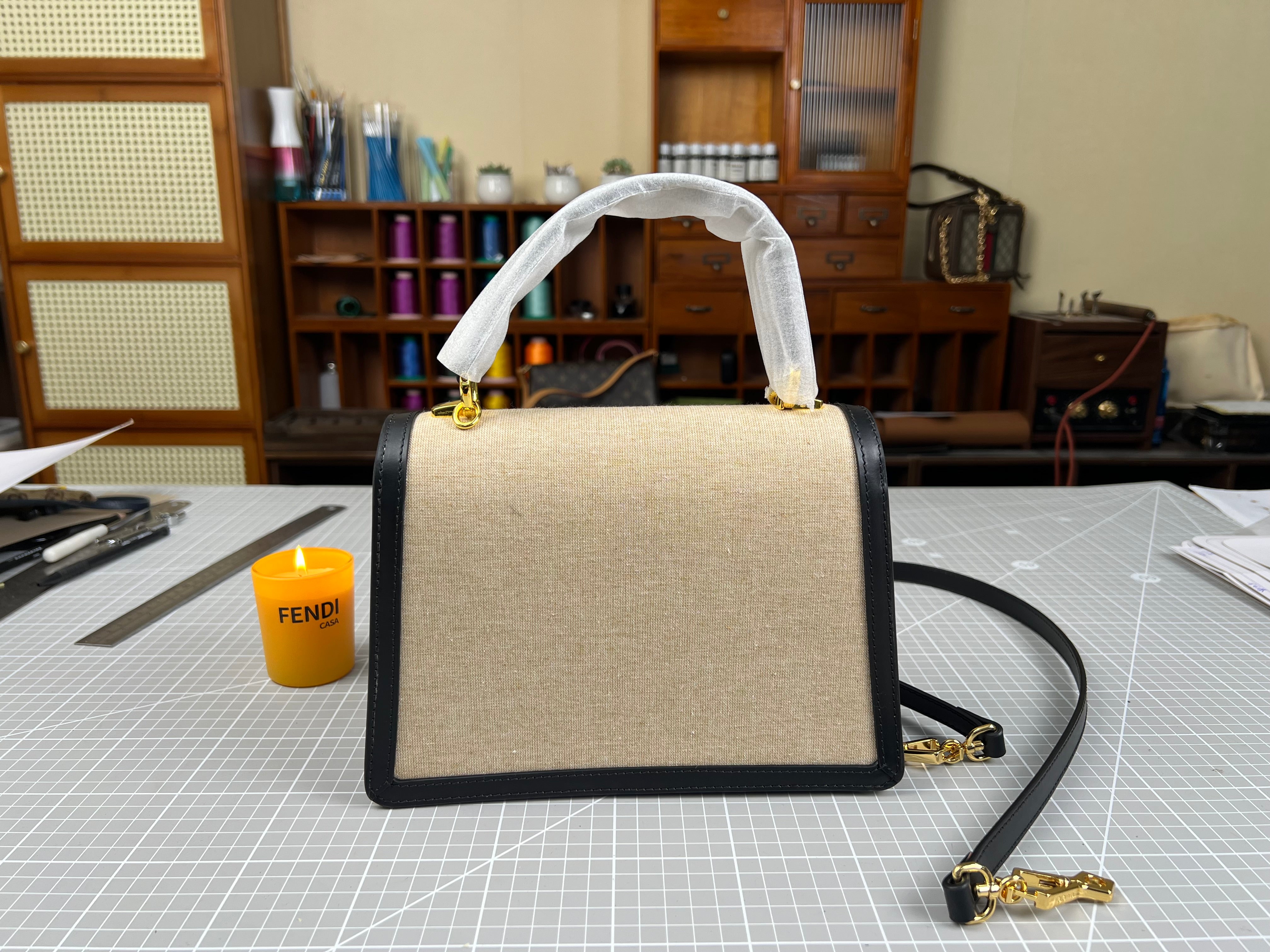 Sustainable Luxury: The Upcycled Gucci Dust Bag Handbag