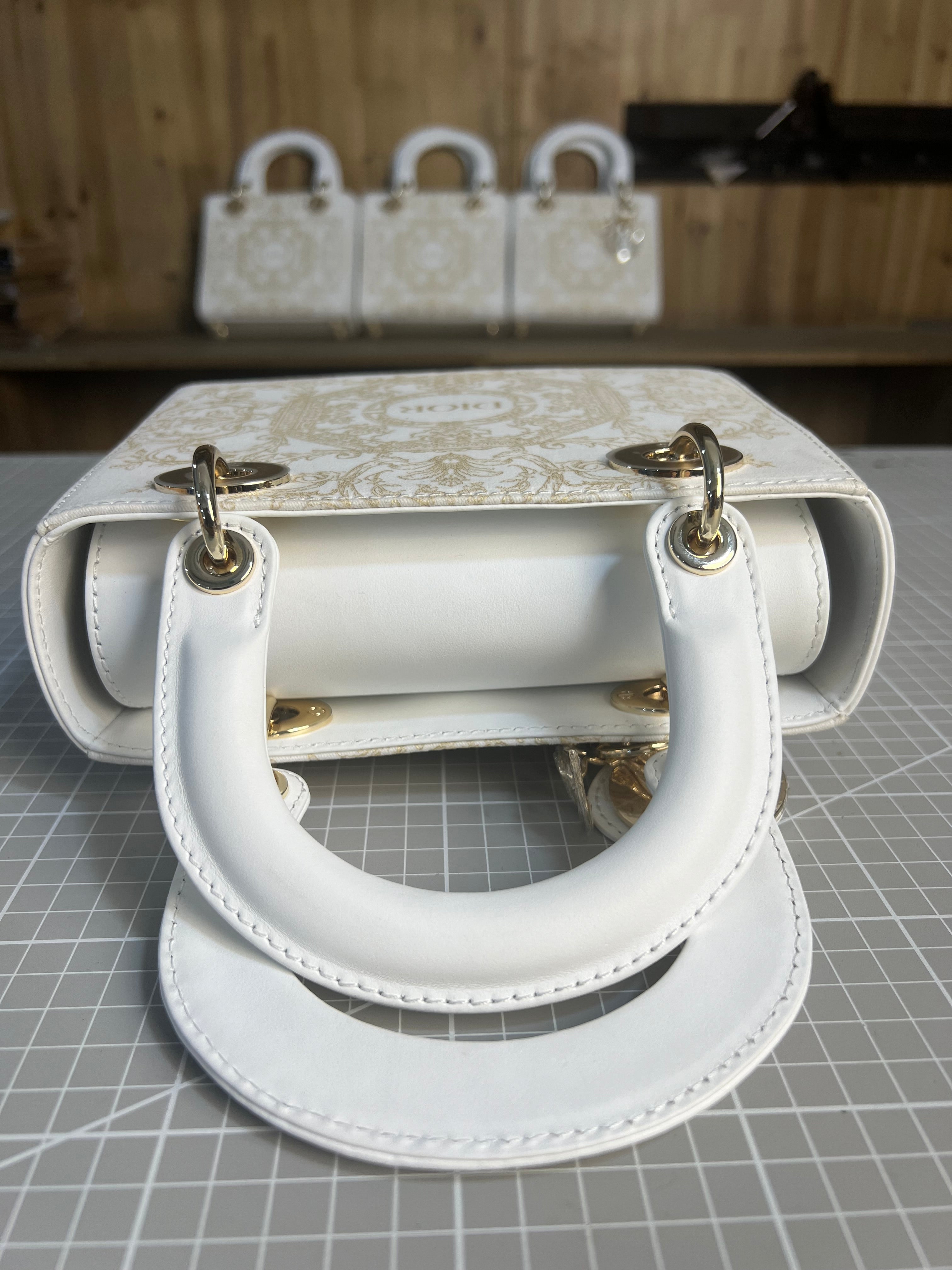 Upcycled Dior Dust Bag Lady Dior Bag-Upgraded Version