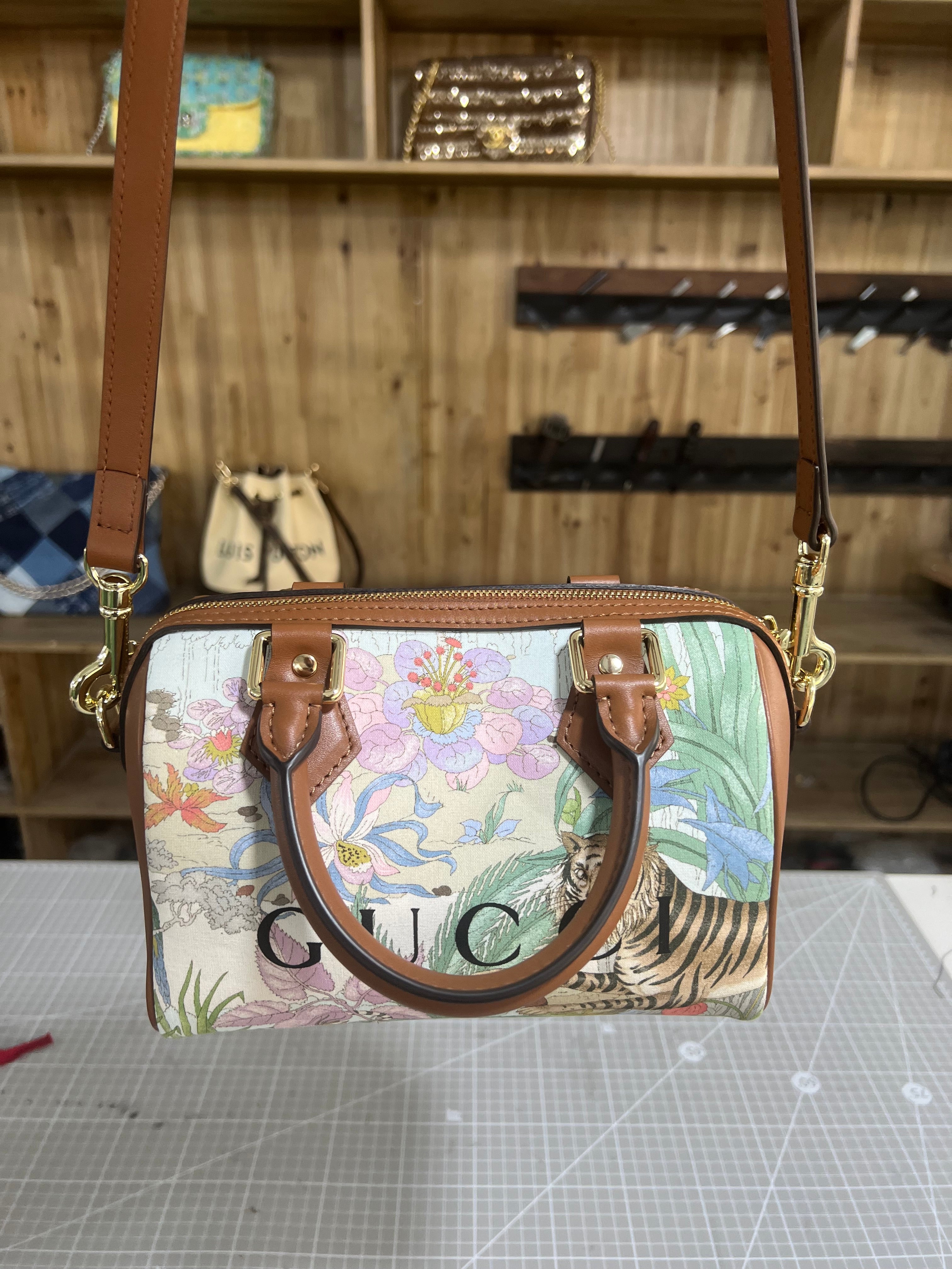 Upcycled Gucci Dust Bag Handbag