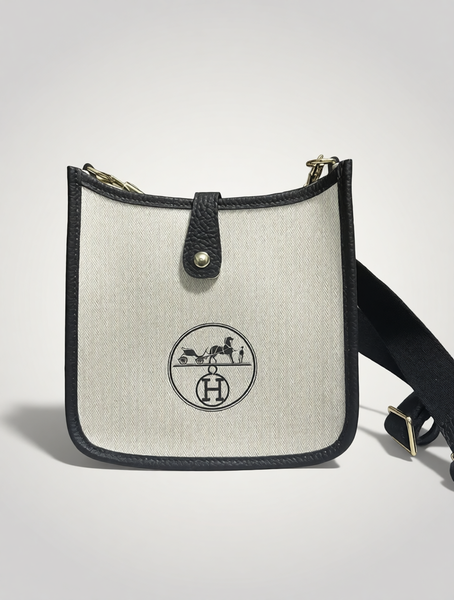 Upcycled Hermès Dust Bag Crossbody Bag
