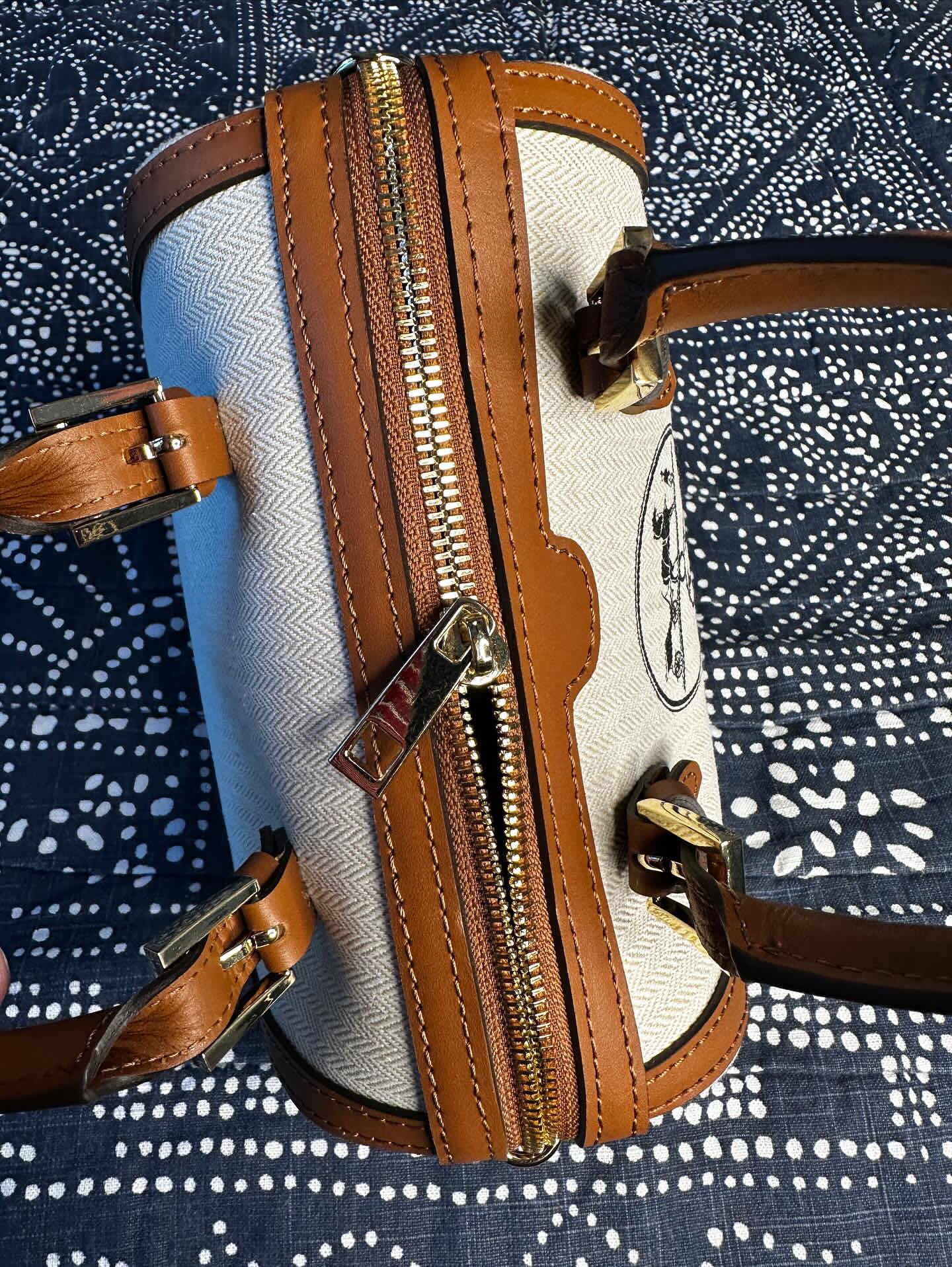 Upcycled Hermès Dust Bag Handbag