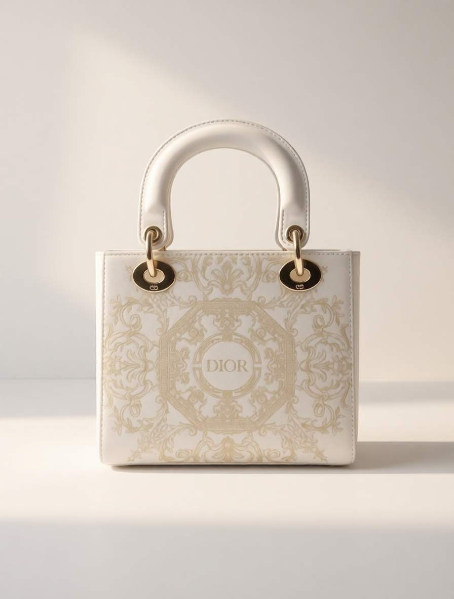 Upcycled Dior Dust Bag Lady Dior Bag-Upgraded Version