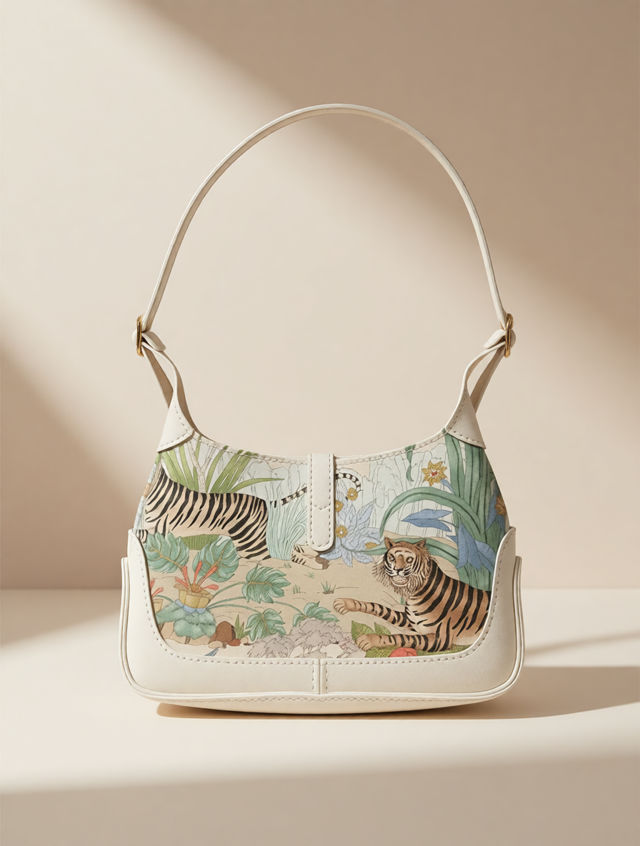 Upcycled Gucci Dust Bag Shoulder Bag