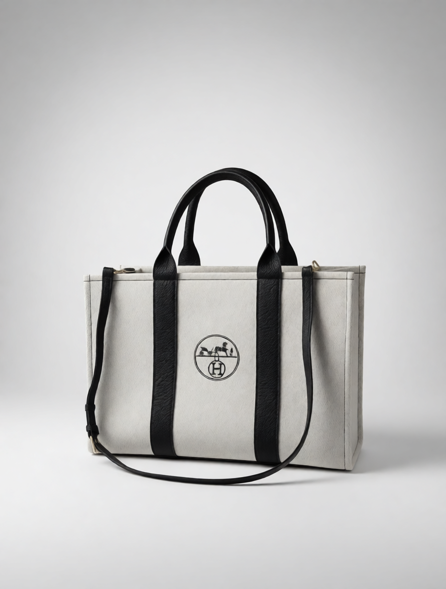 Upcycled Hermès Dust Bag Large Tote