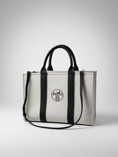 Upcycled Hermès Dust Bag Large Tote
