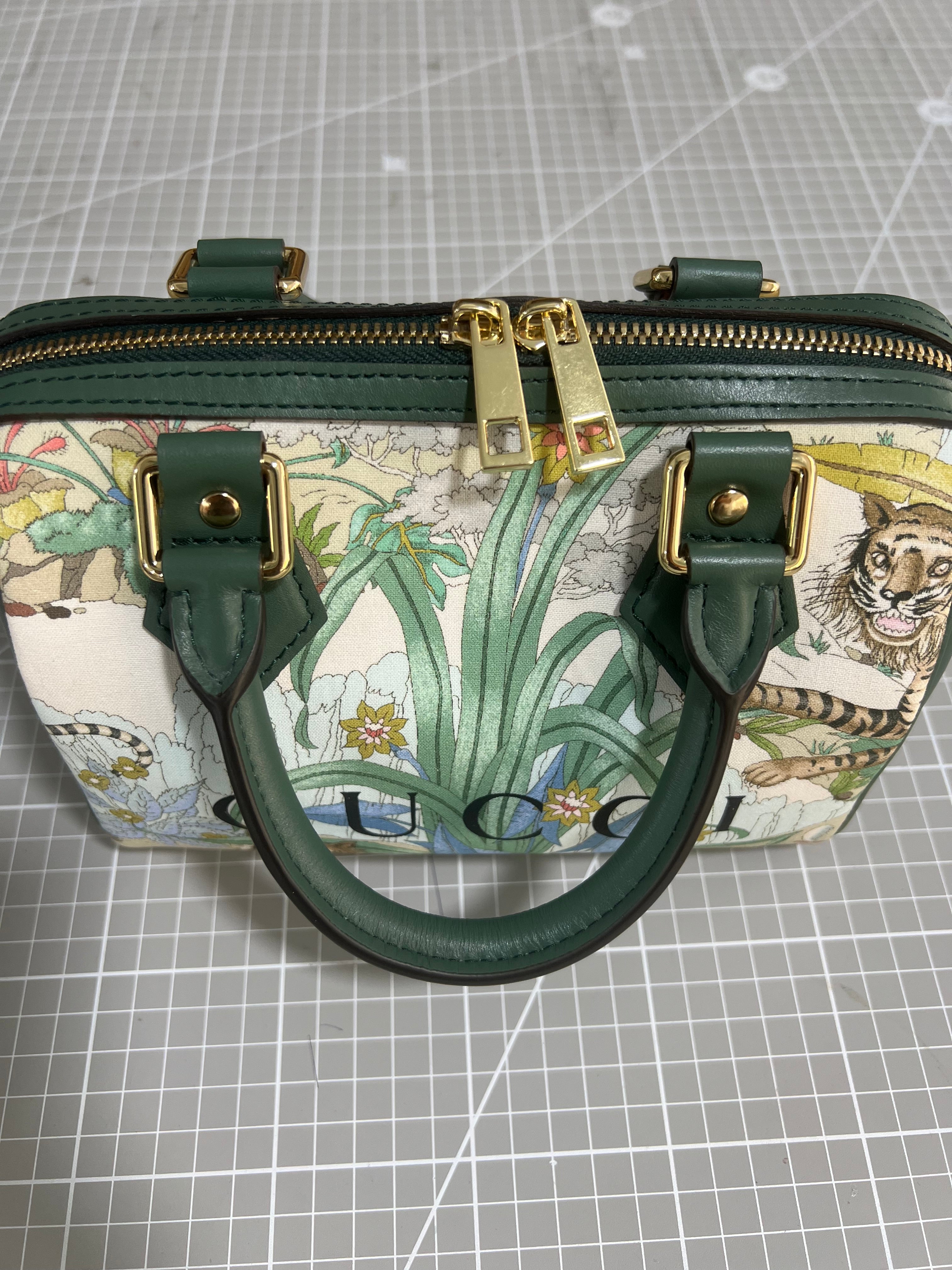 Upcycled Gucci Dust Bag Handbag