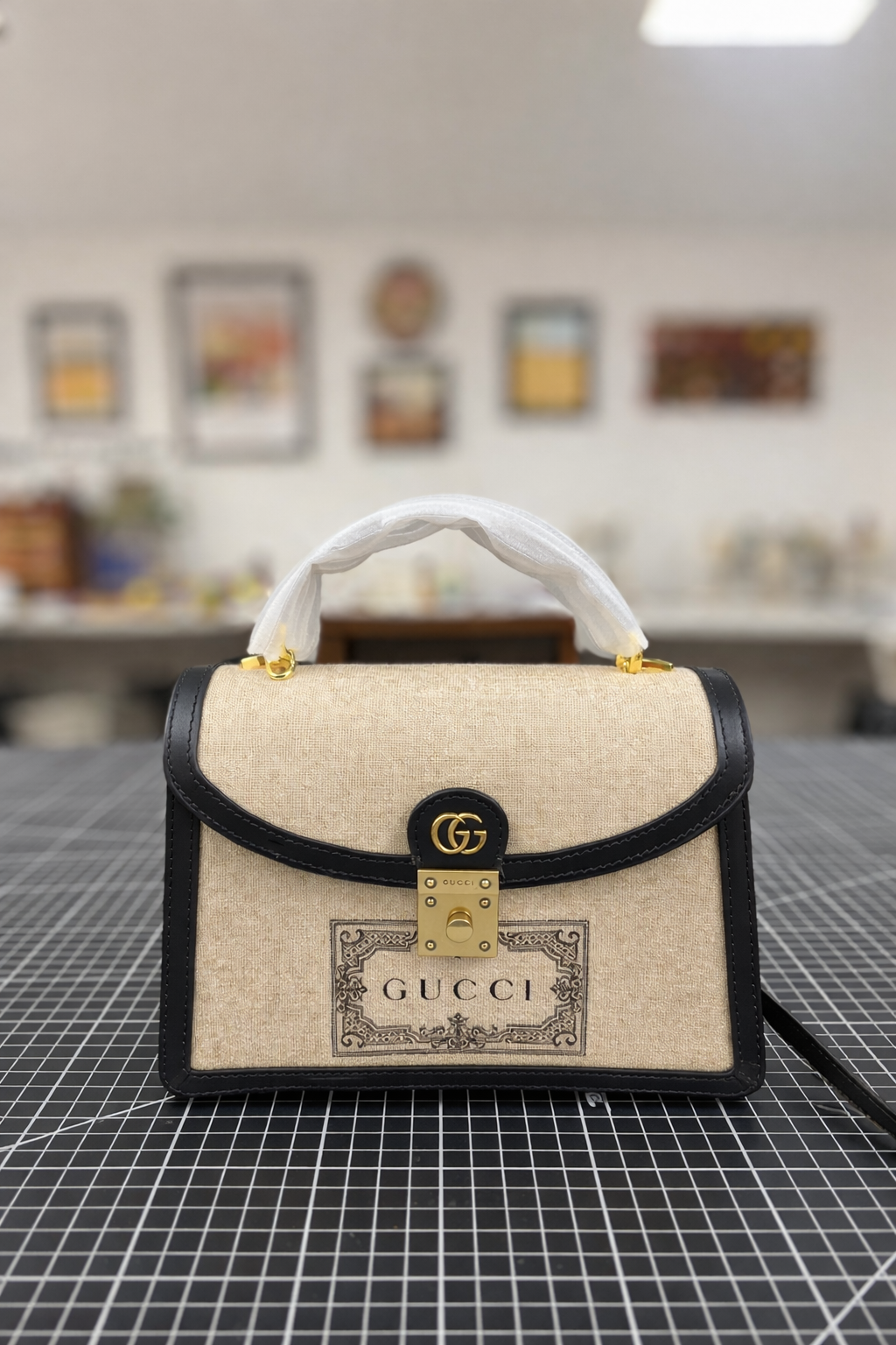 Sustainable Luxury: The Upcycled Gucci Dust Bag Handbag
