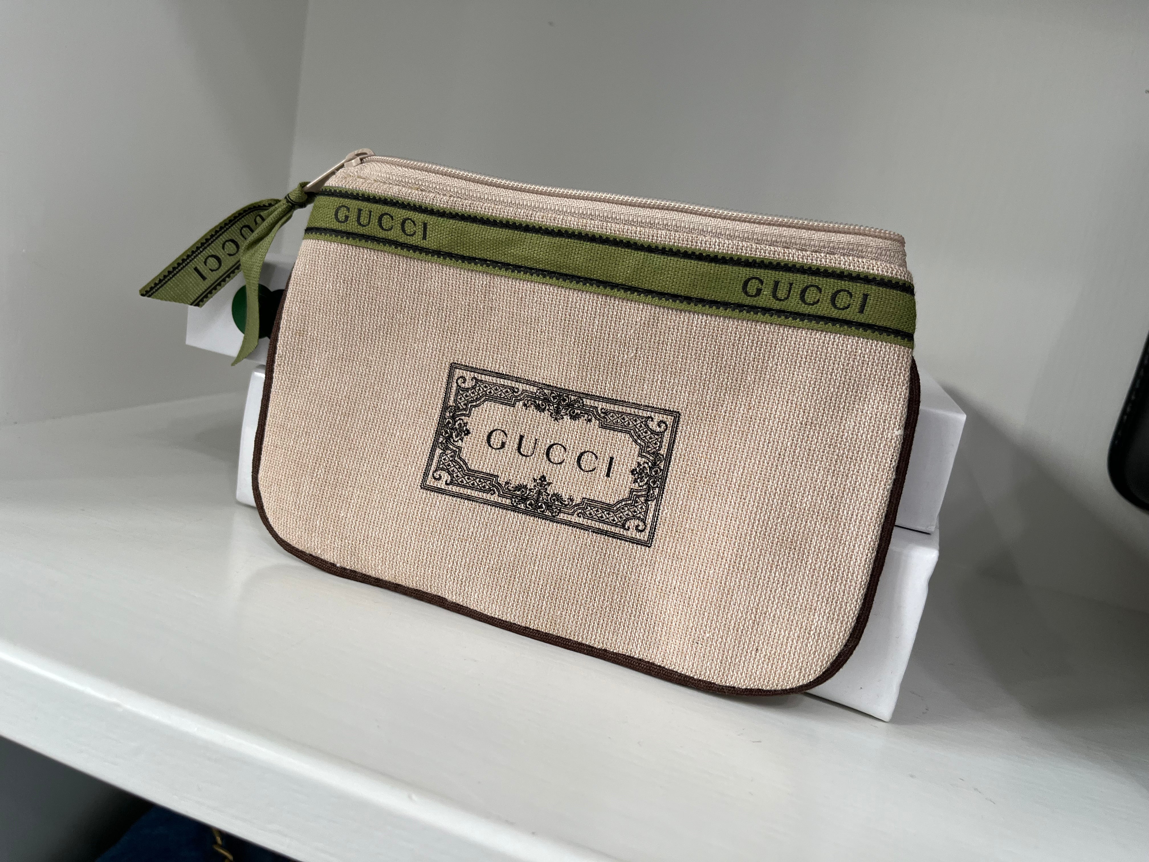 Upcycled Gucci Dust Bag Coin Purse