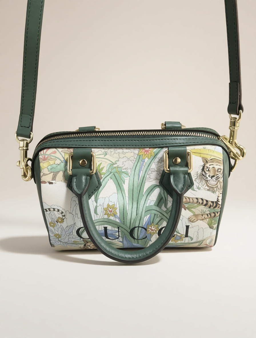 Upcycled Gucci Dust Bag Handbag