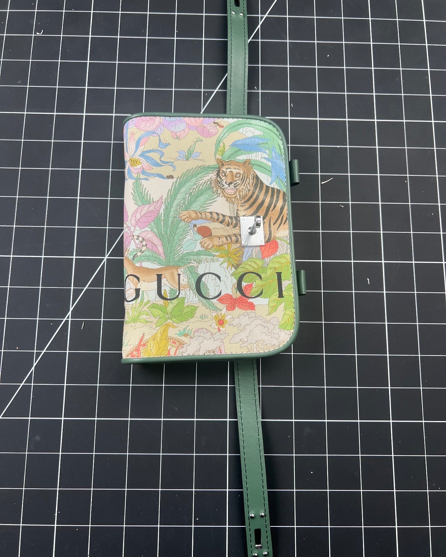 Upcycled Gucci Dust Bag Journal