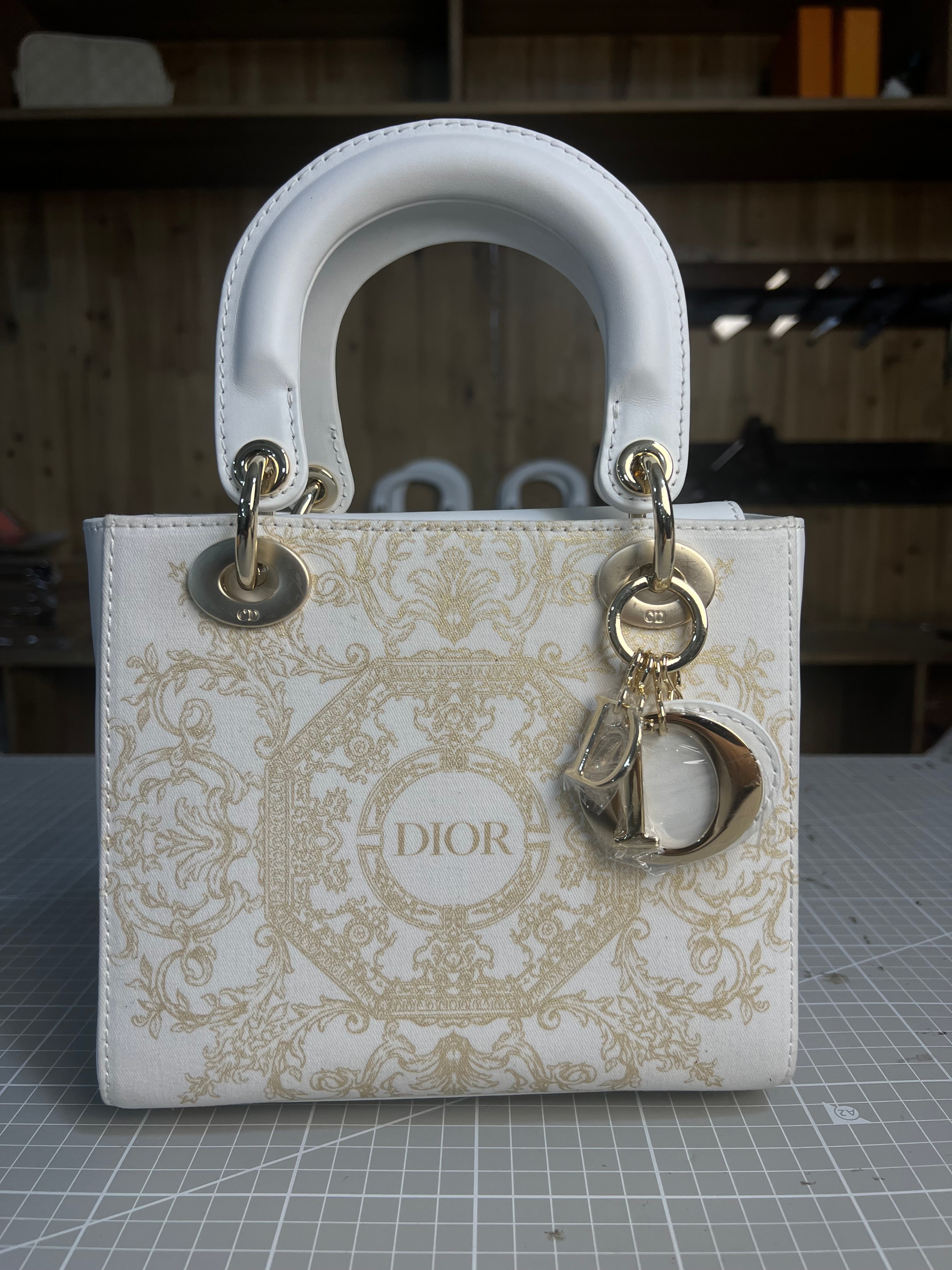 Upcycled Dior Dust Bag Lady Dior Bag Upgraded Version