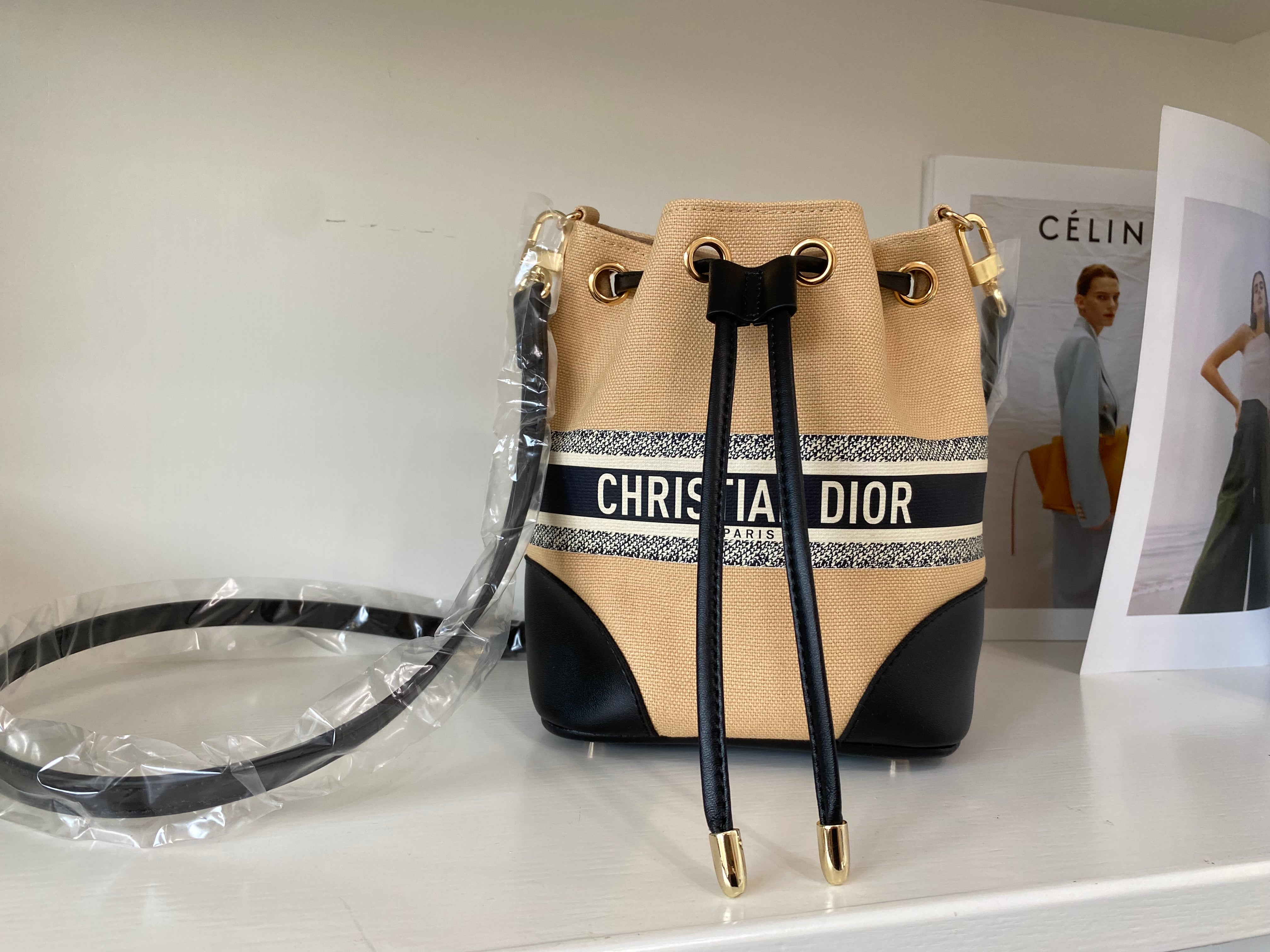 Reimagined Elegance: The Dior Bucket Bag Redux