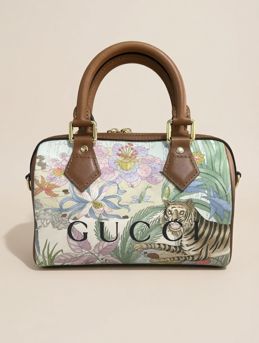 Upcycled Gucci Dust Bag Handbag