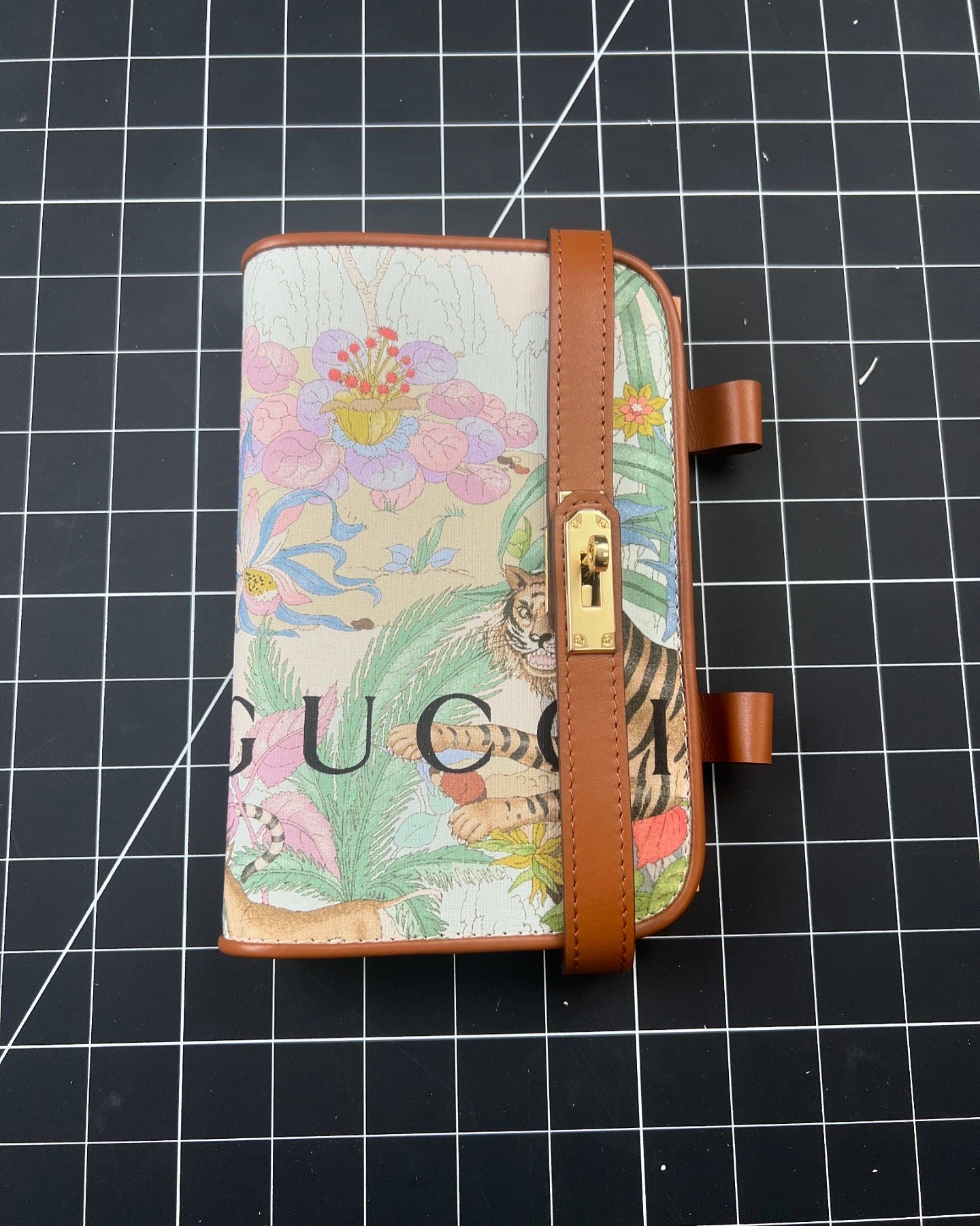 Upcycled Gucci Dust Bag Journal