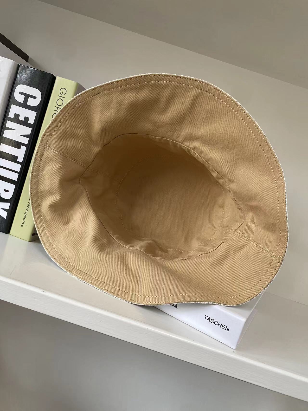 Upcycled Hermès Dust Bag Fashion Hat