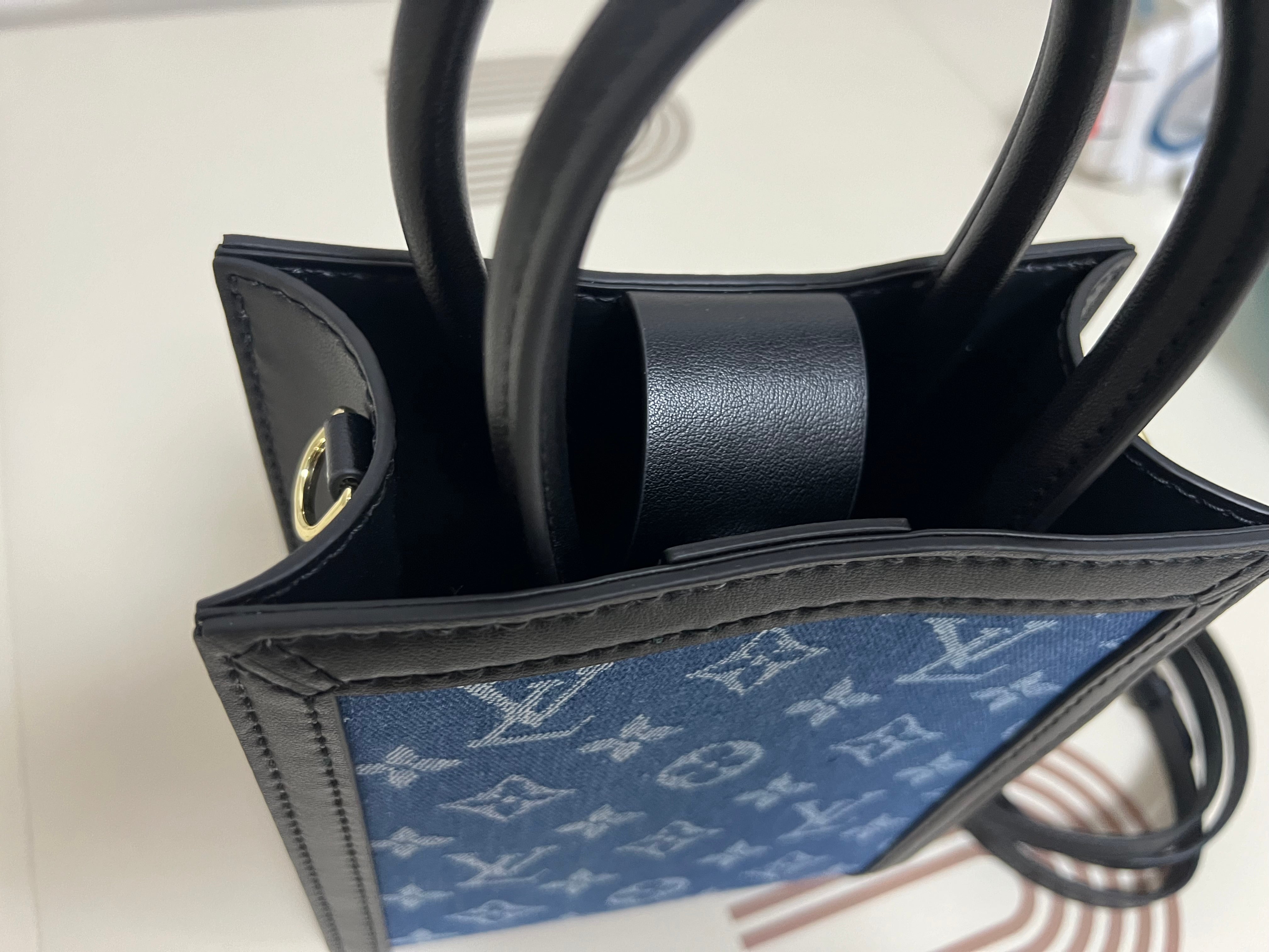 Louis Vuitton Denim Sheet Music Bag