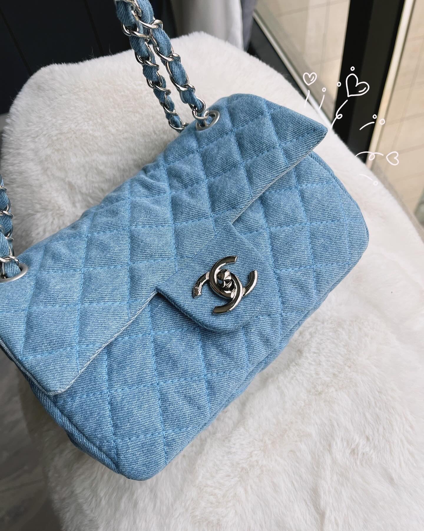 Chanel CF Small Denim Bag: A Stylish Upcycled Masterpiece