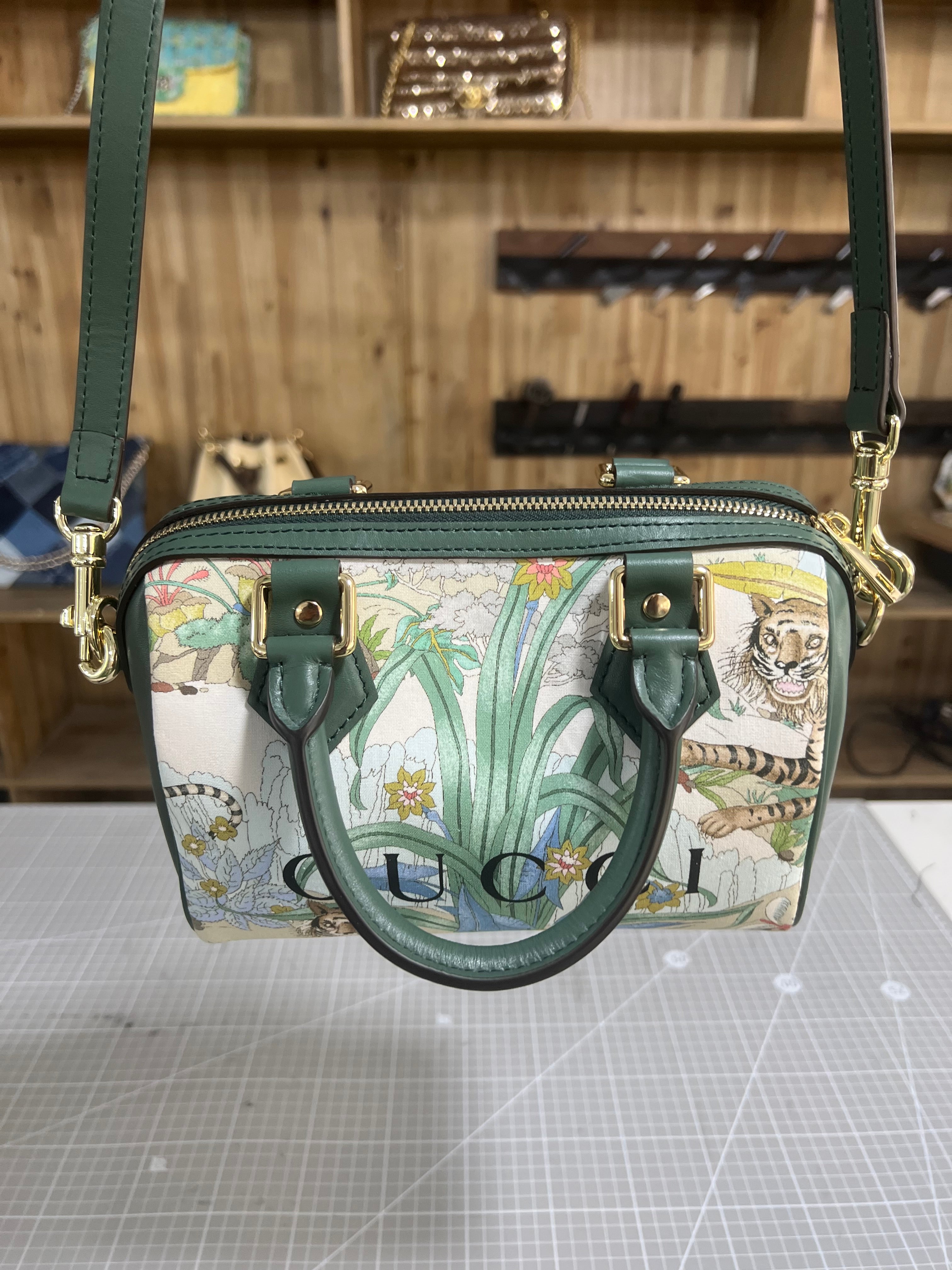 Upcycled Gucci Dust Bag Handbag