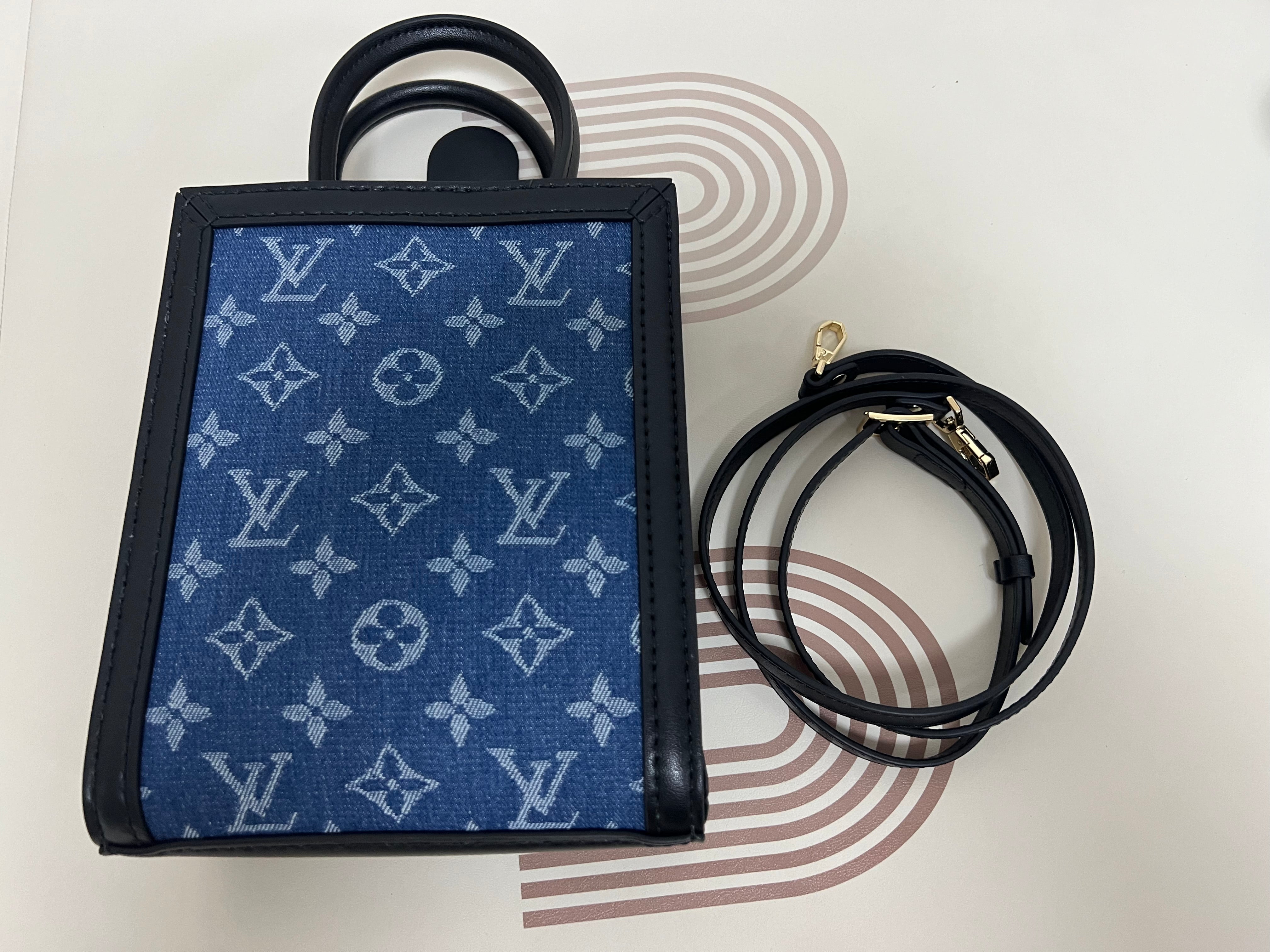 Louis Vuitton Denim Sheet Music Bag